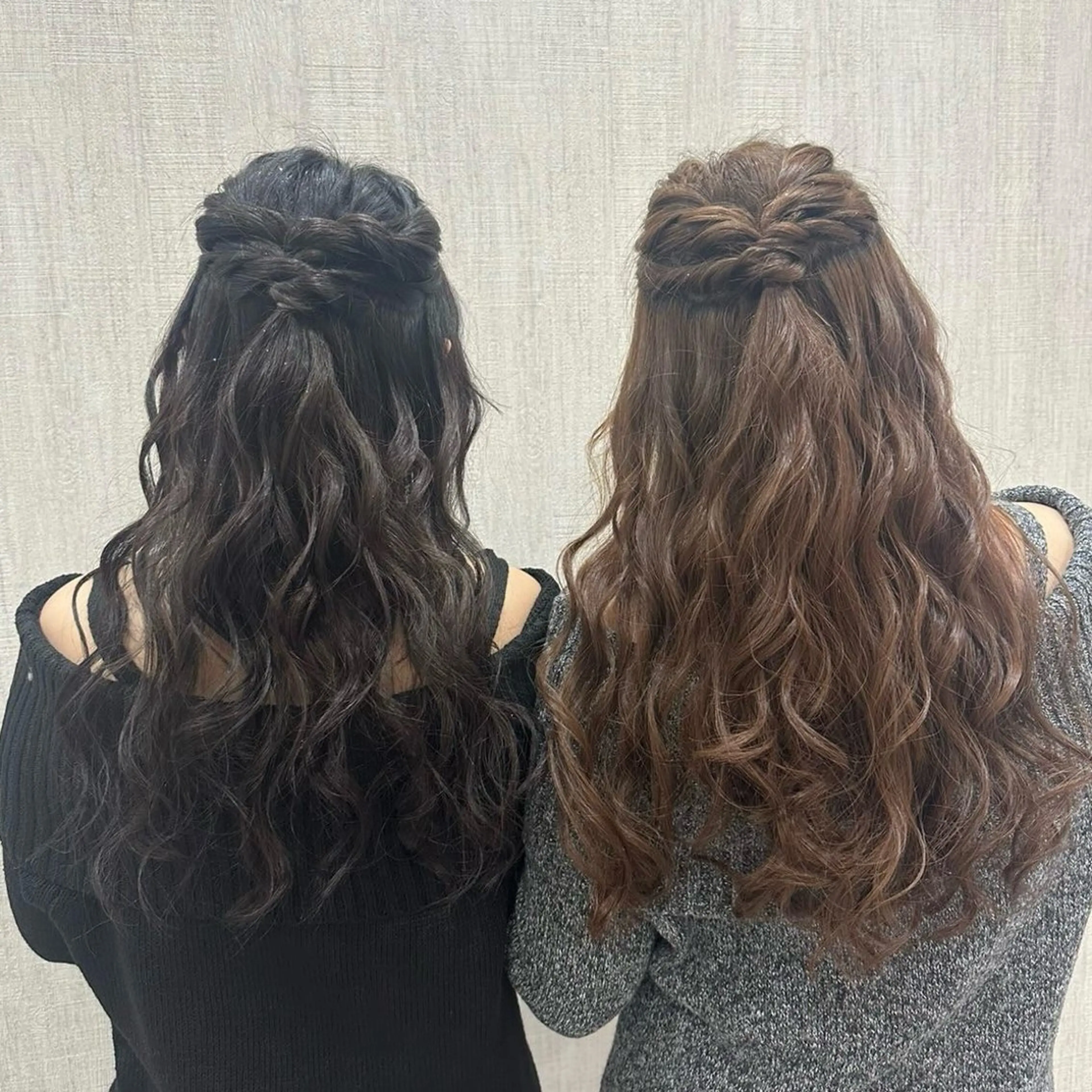 ヘアアレンジ ヘアセット 🫧透け感⋆艶髪💎 山口アヤカのヘアスタイル