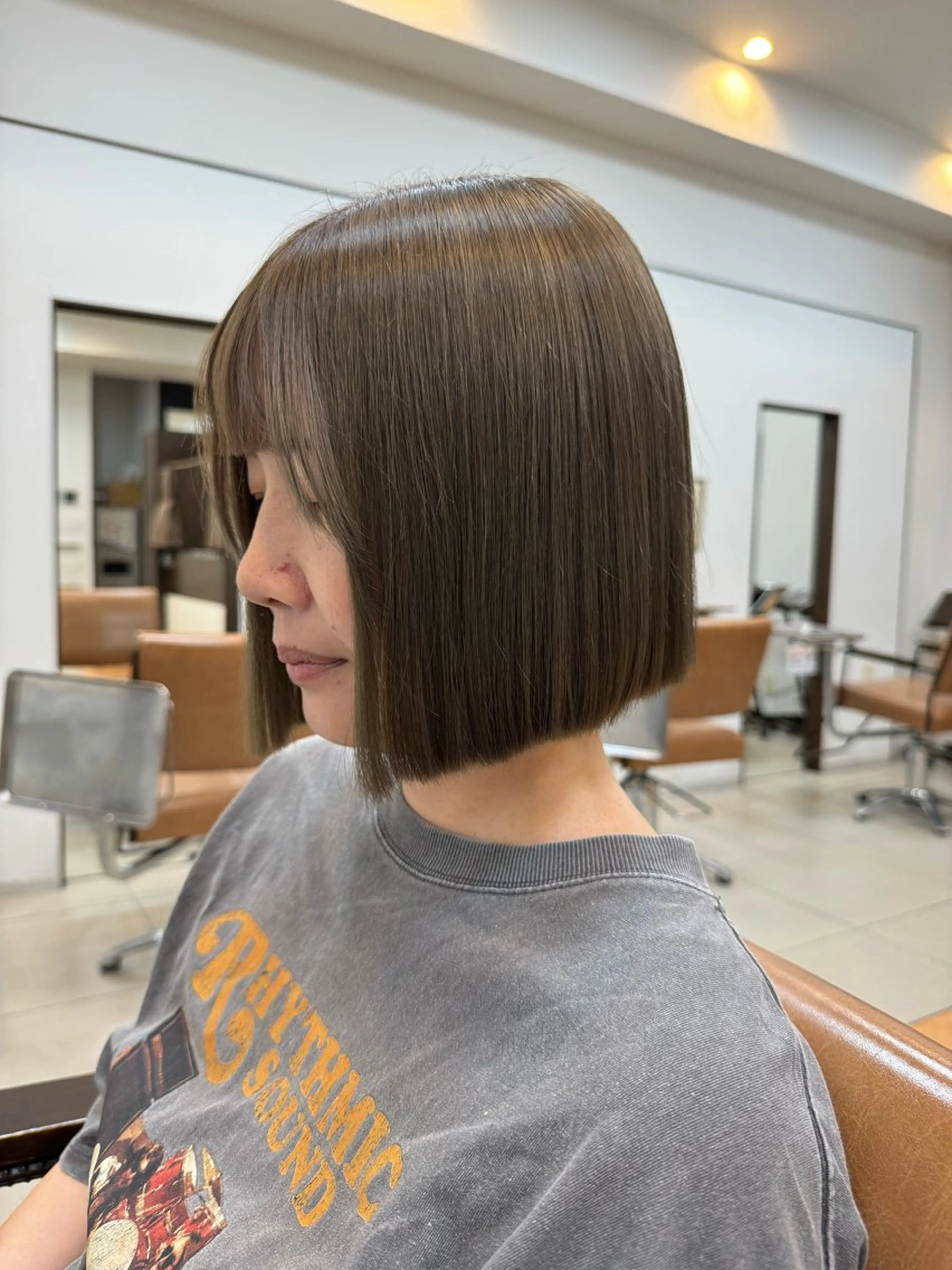 [いつでもご利用可能🌼]カット+カラー+ケアプロ (ロング料金あり)の写真