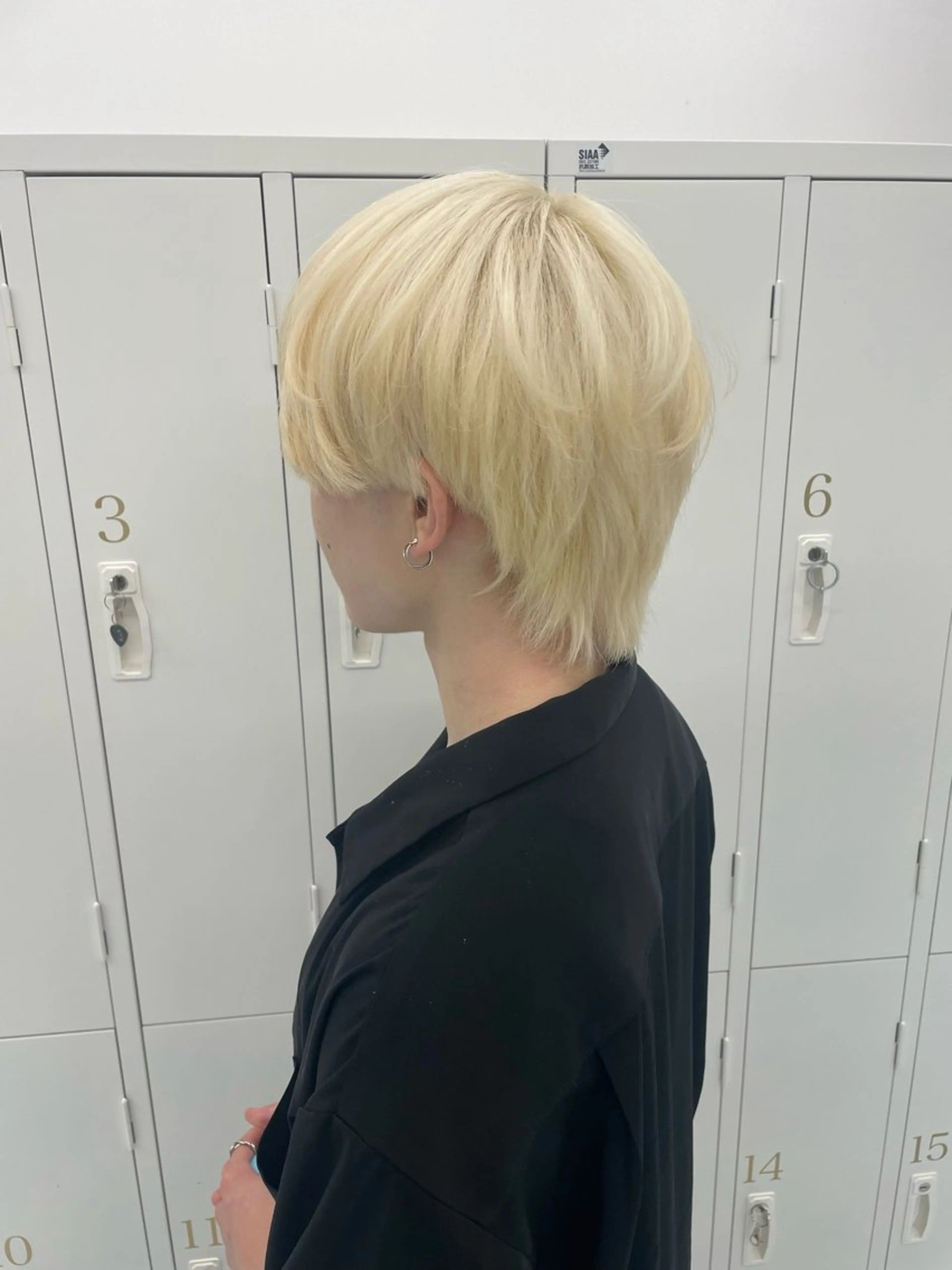 ショート パーマ メンズ ダウンパーマ メンズパーマ カット パーマ 渋谷カット美容師 ユイのヘアスタイル