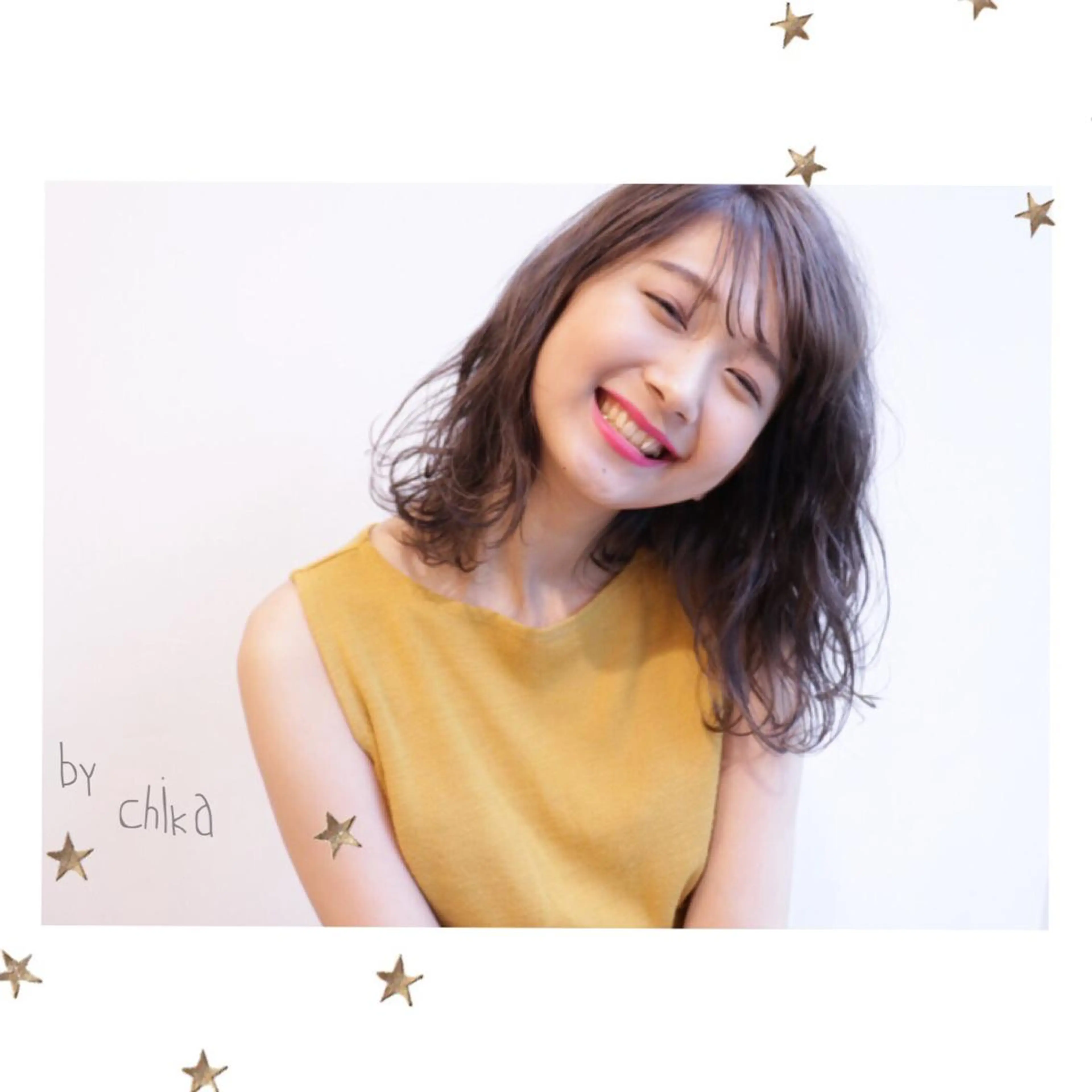 ミディアム salon AKIRA所属・市川 千夏のヘアスタイル