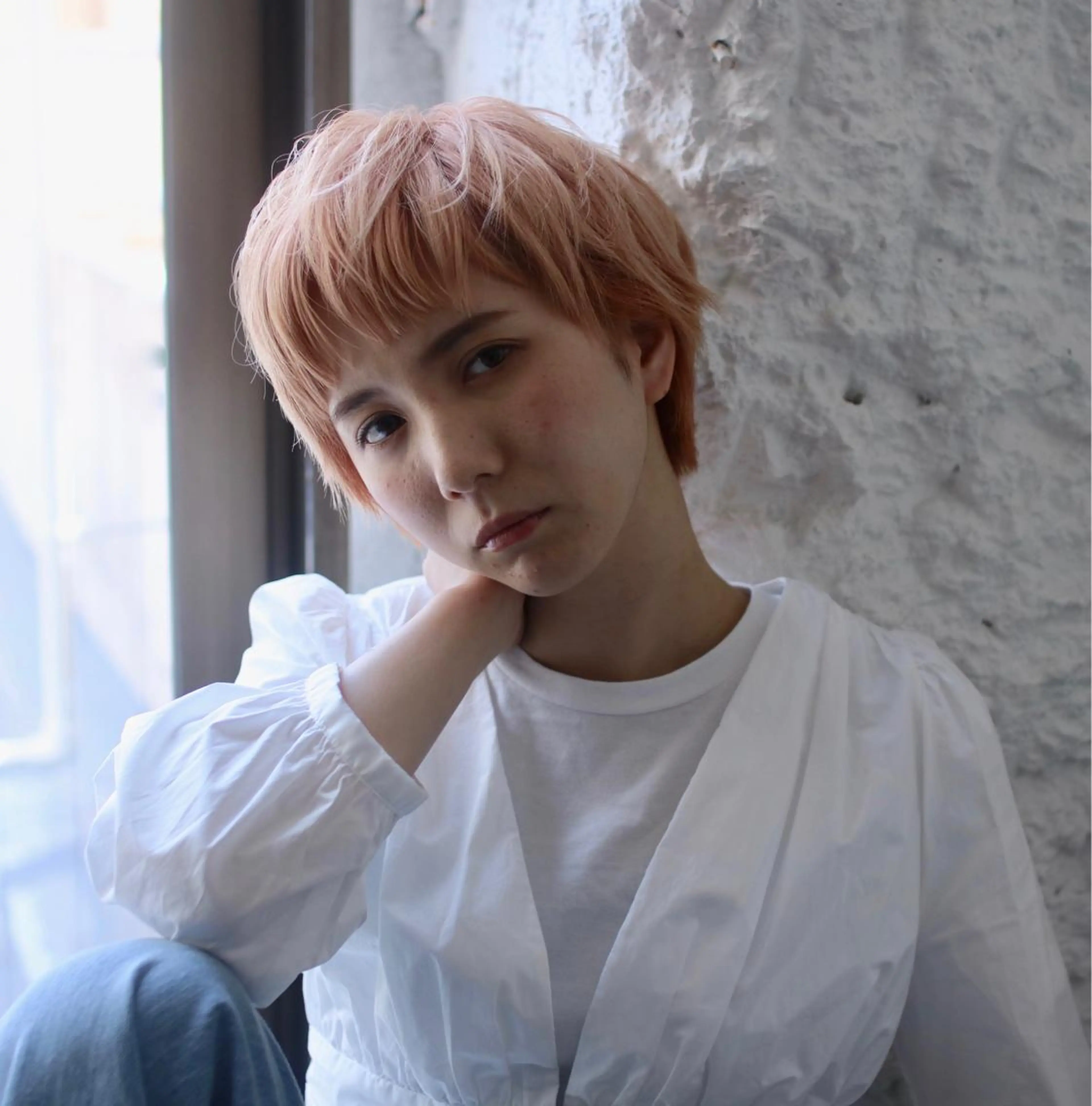 ショート カラー カット ヘアカラー トリートメント MIZUHO / ダブルカラー髪質改善のヘアスタイル