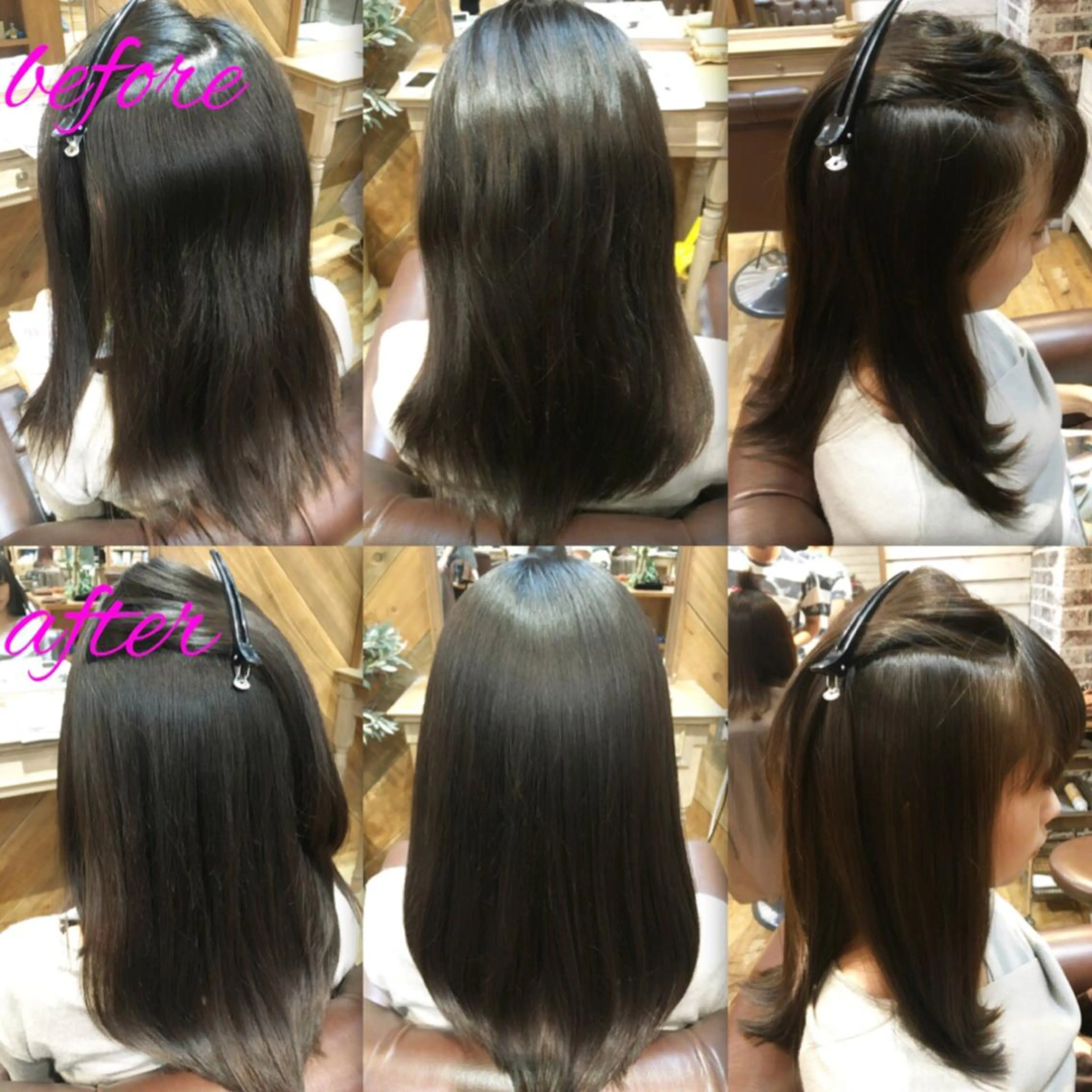 セミロング パーマ ストレートパーマ ブリーチ縮毛矯正/ デサキ ショウヘイのヘアスタイル