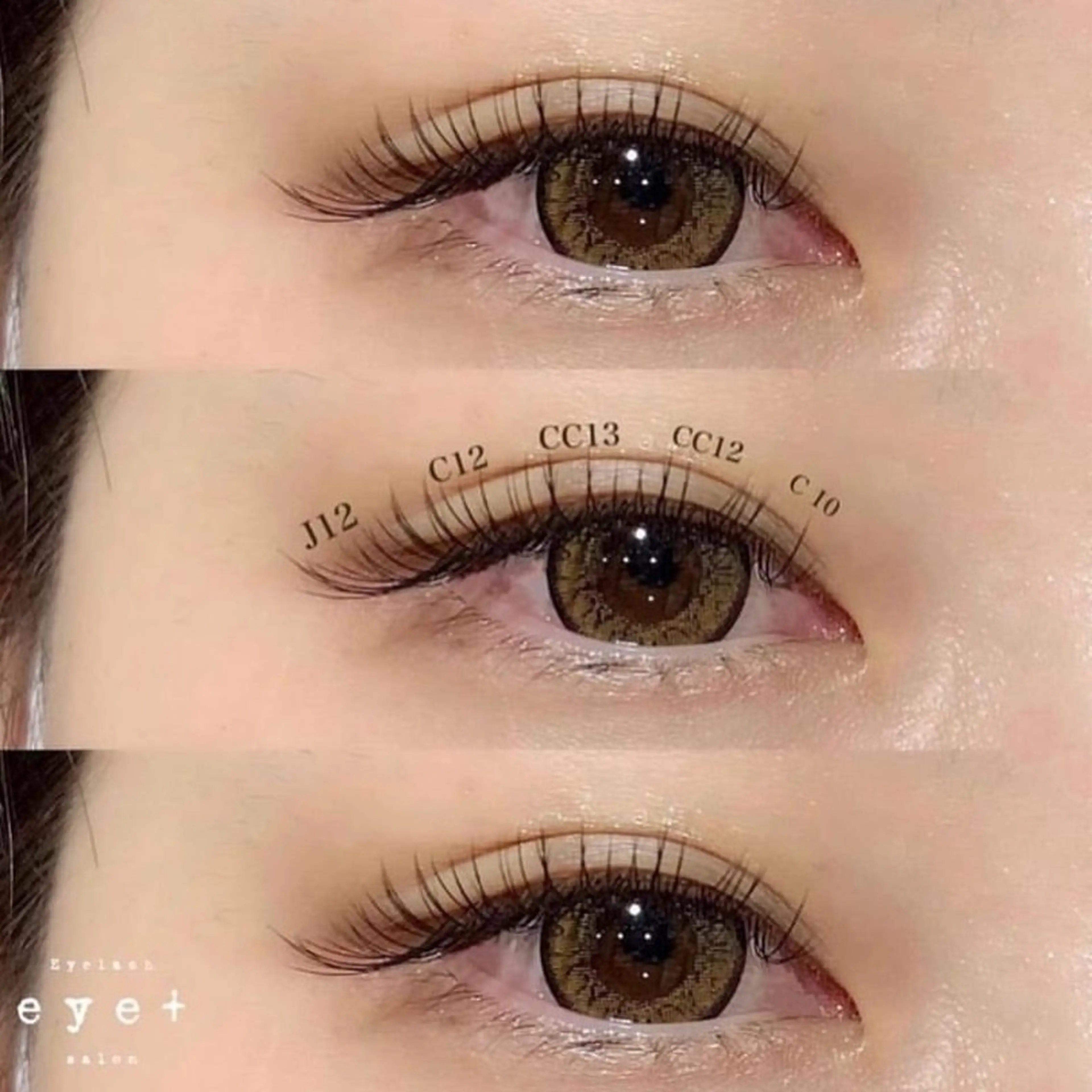 マツエク・マツパ eye+nano【アイプラスナノ】所属・eye＋ nanoのマツエク・マツパデザイン