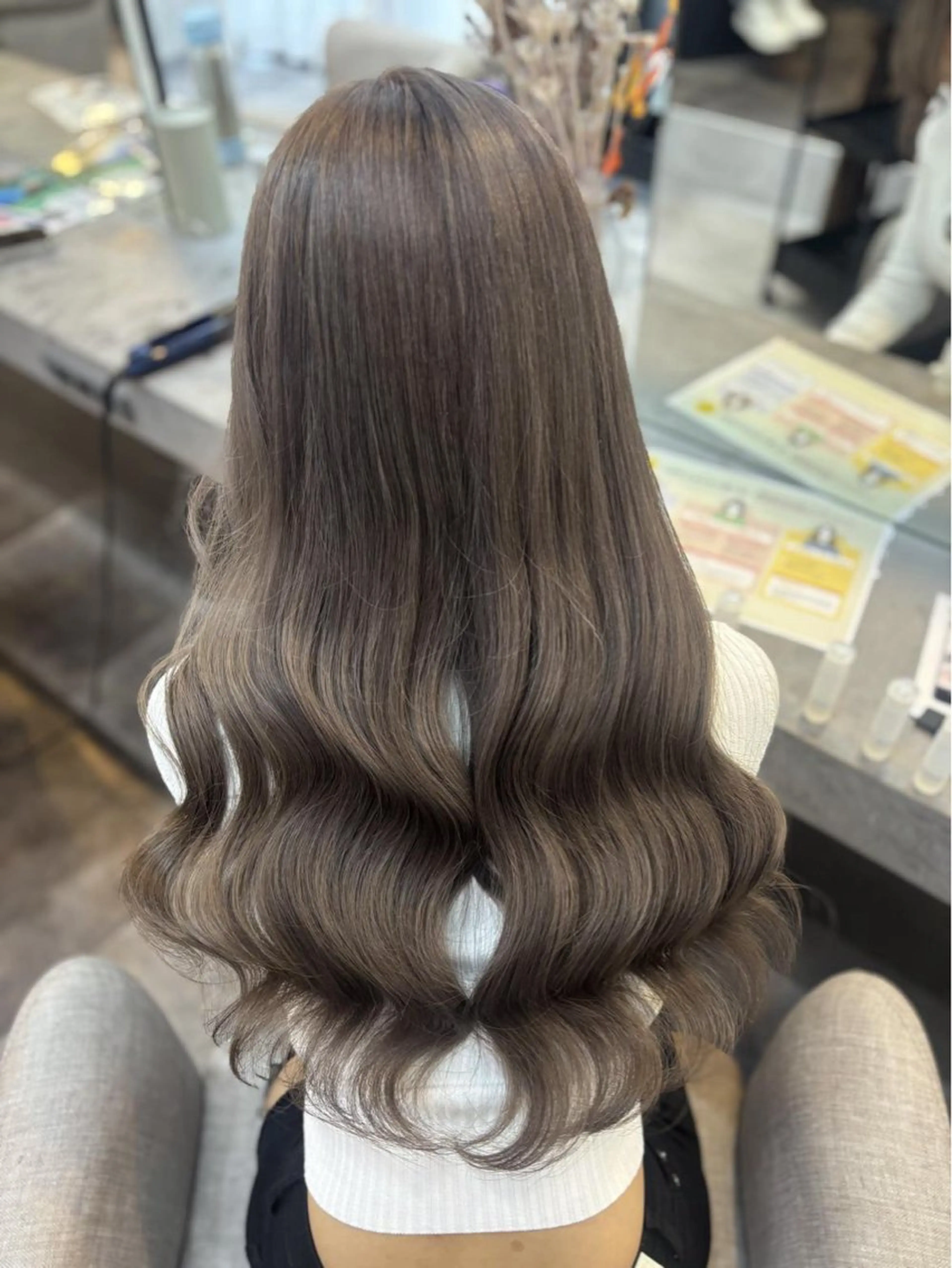 ロング カラー ヘアカラー Maho ブリーチモデル募集中のヘアスタイル