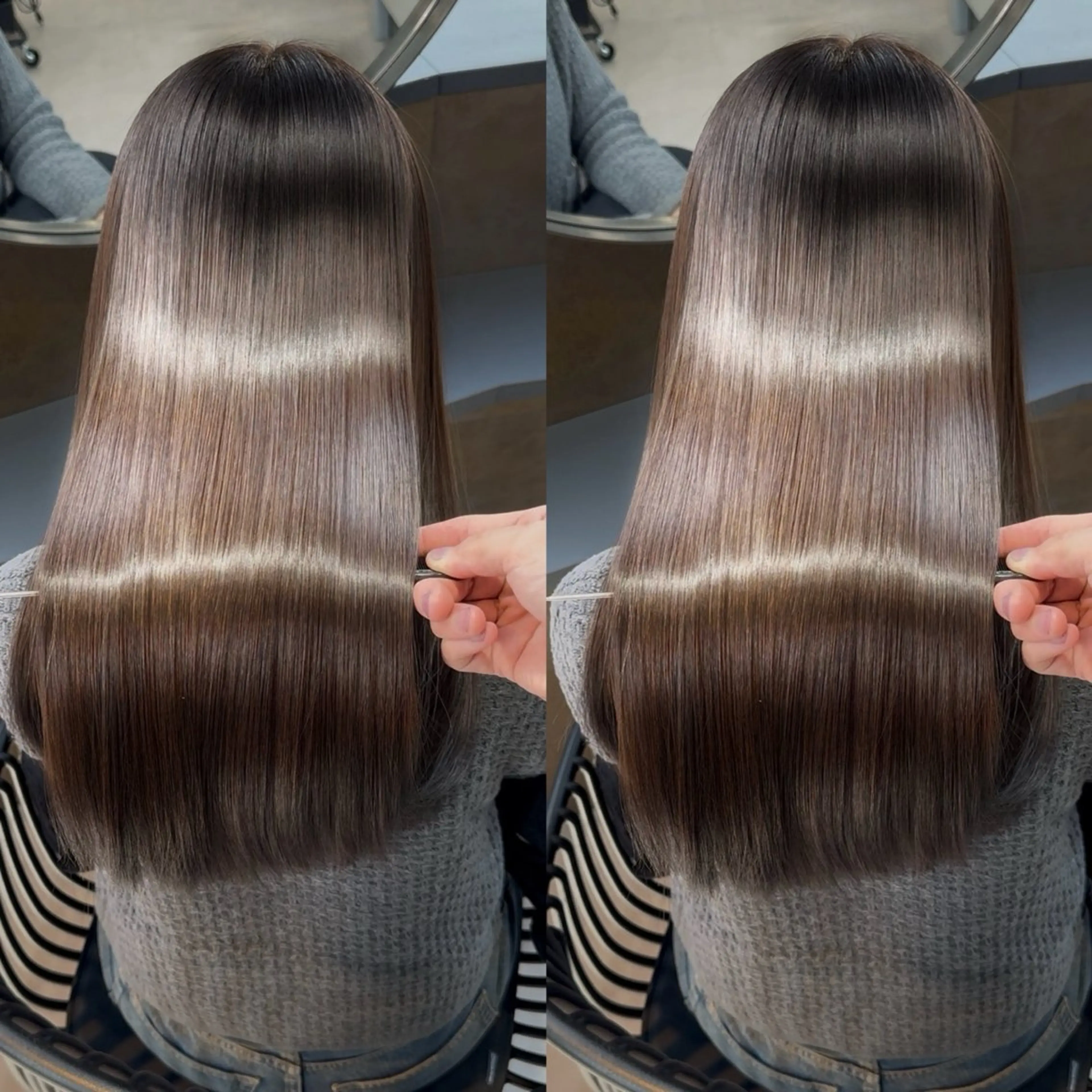 ロング カラー 透明感カラー 髪質改善 韓国風ヘア 似合わせカット トリートメント カット ヘアカラー トリートメント 新宿/髪質改善支持率 Ｎｏ．1💍yasuのヘアスタイル