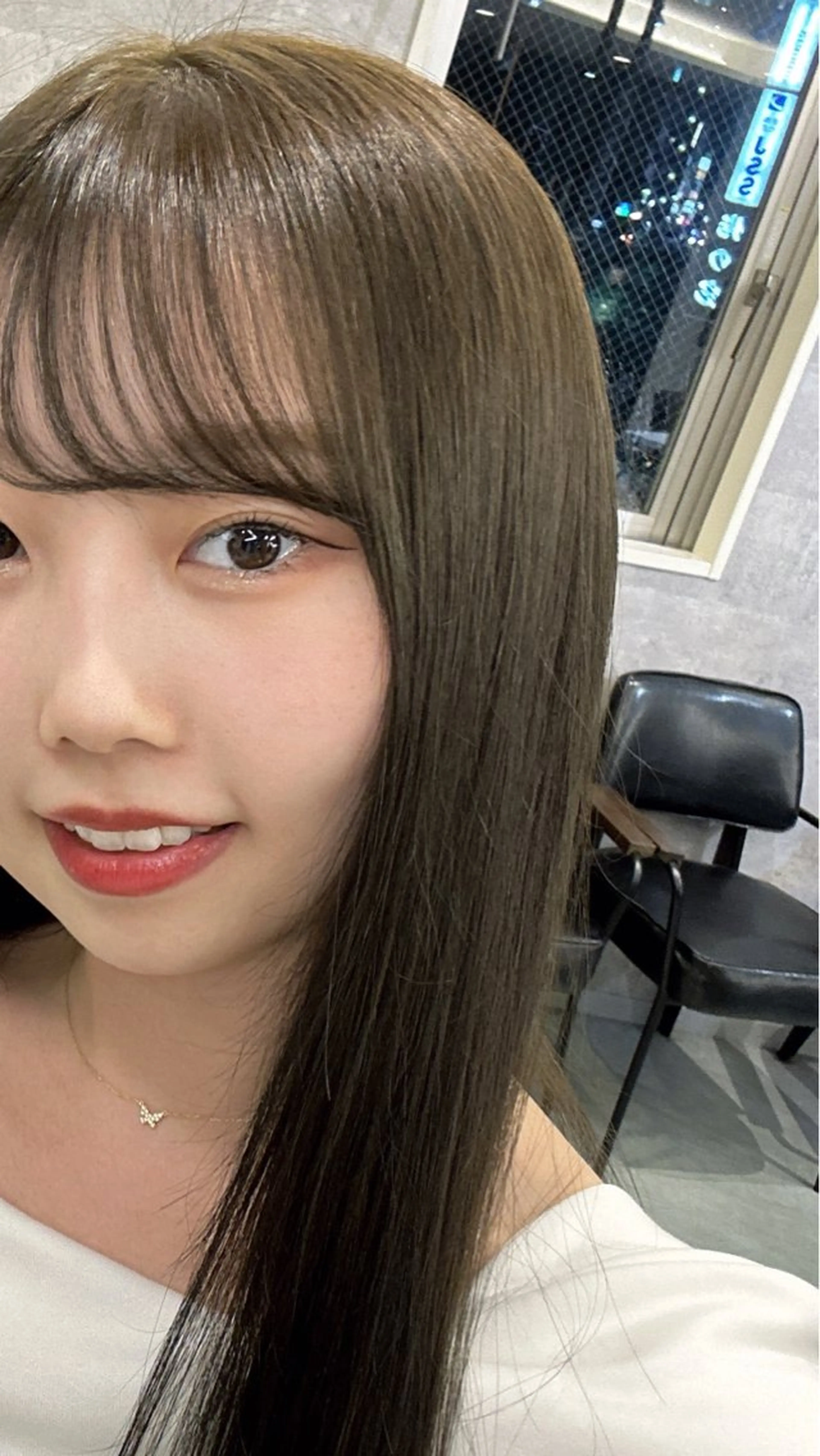 ロング カラー ブラウンカラー オリーブブラウン ケアブリーチ🌟 ♢WATARU♢のヘアスタイル