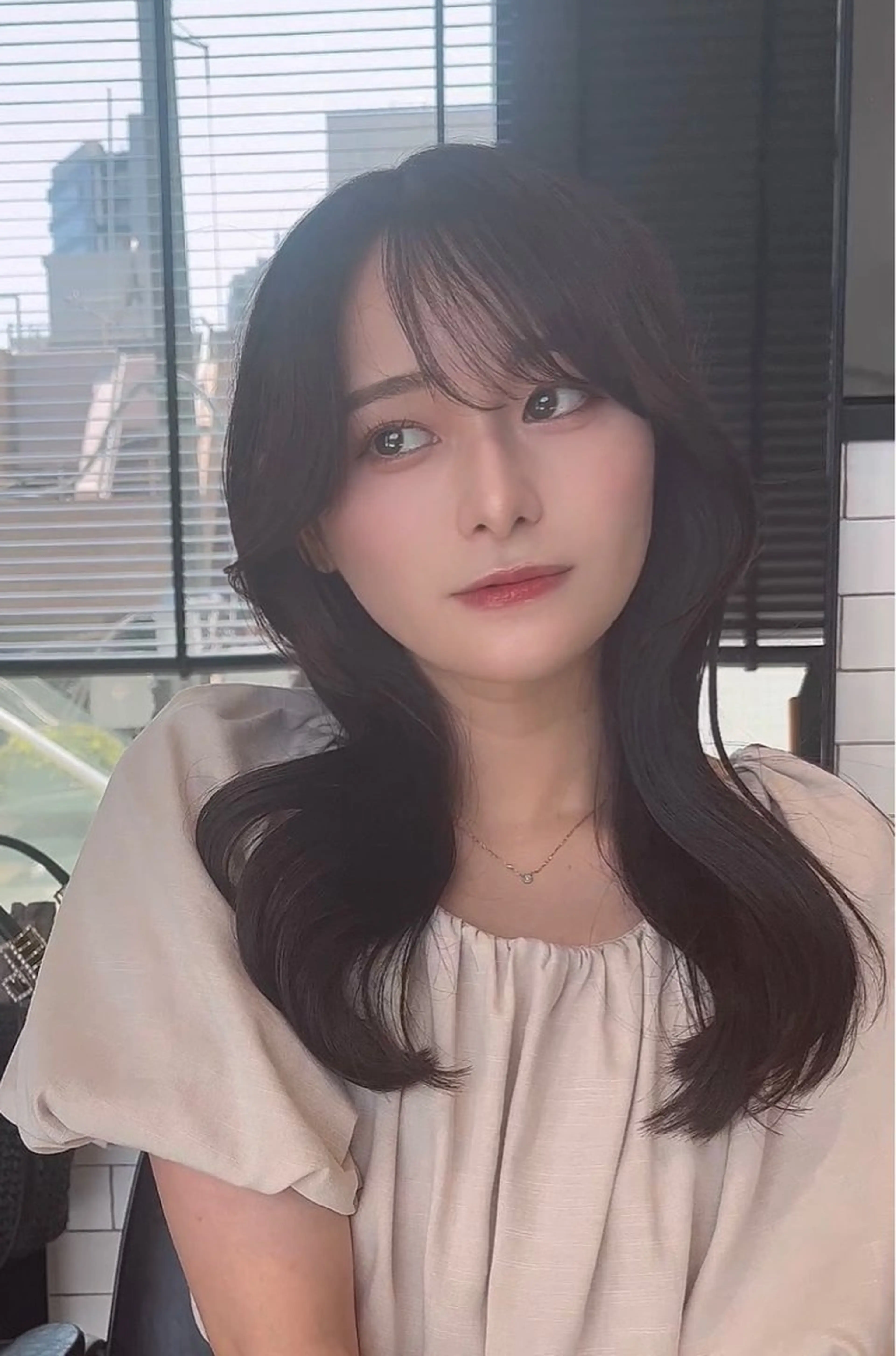 ミディアム カラー カット ヘアカラー トリートメント 🌫️大人韓国ヘア 🌫️naoyaのヘアスタイル