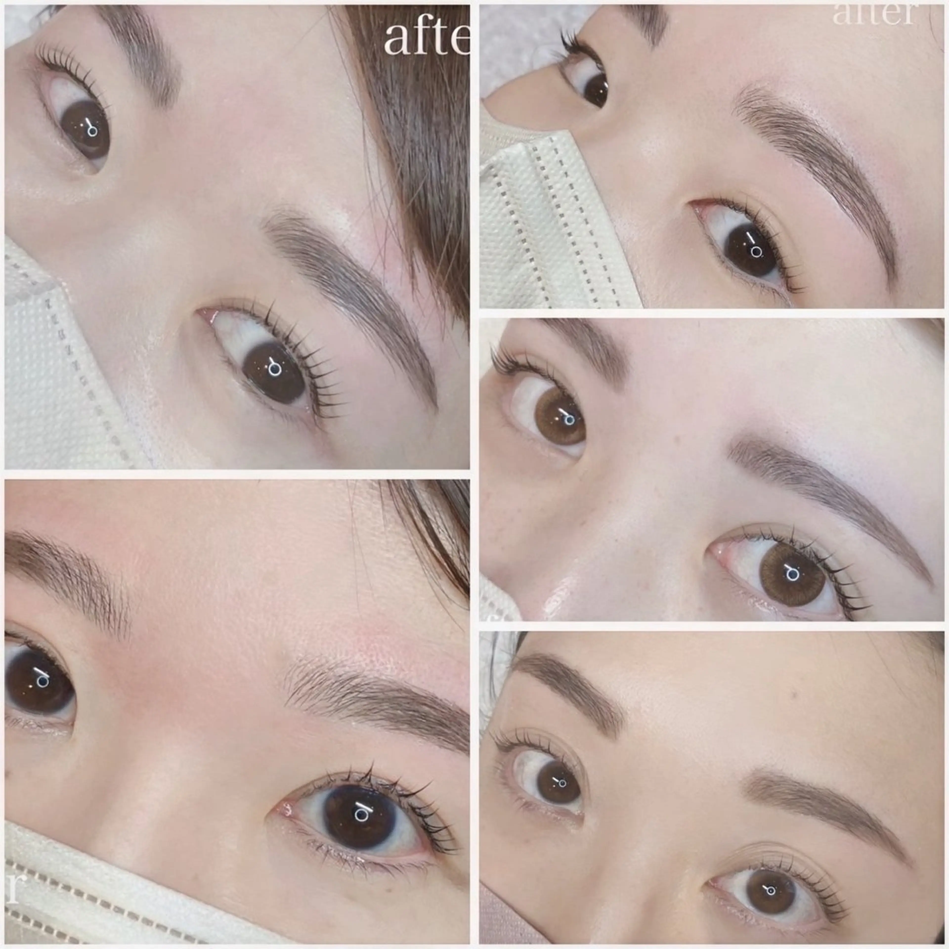 【女性限定】美眉WAX脱毛(眉毛Wax＋メイク込み)の写真