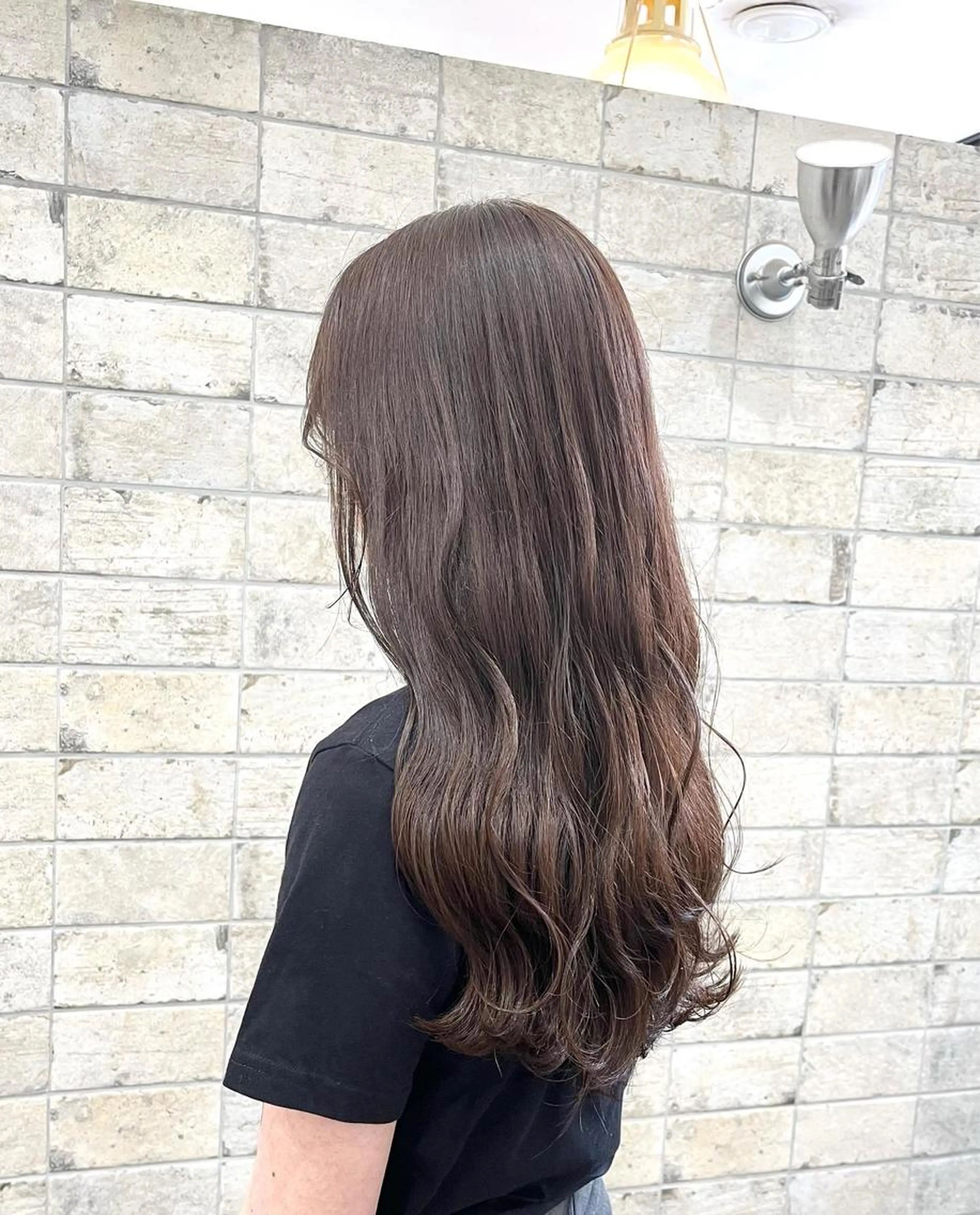 カット＋透明感カラー+1stepケアトリートメントの写真