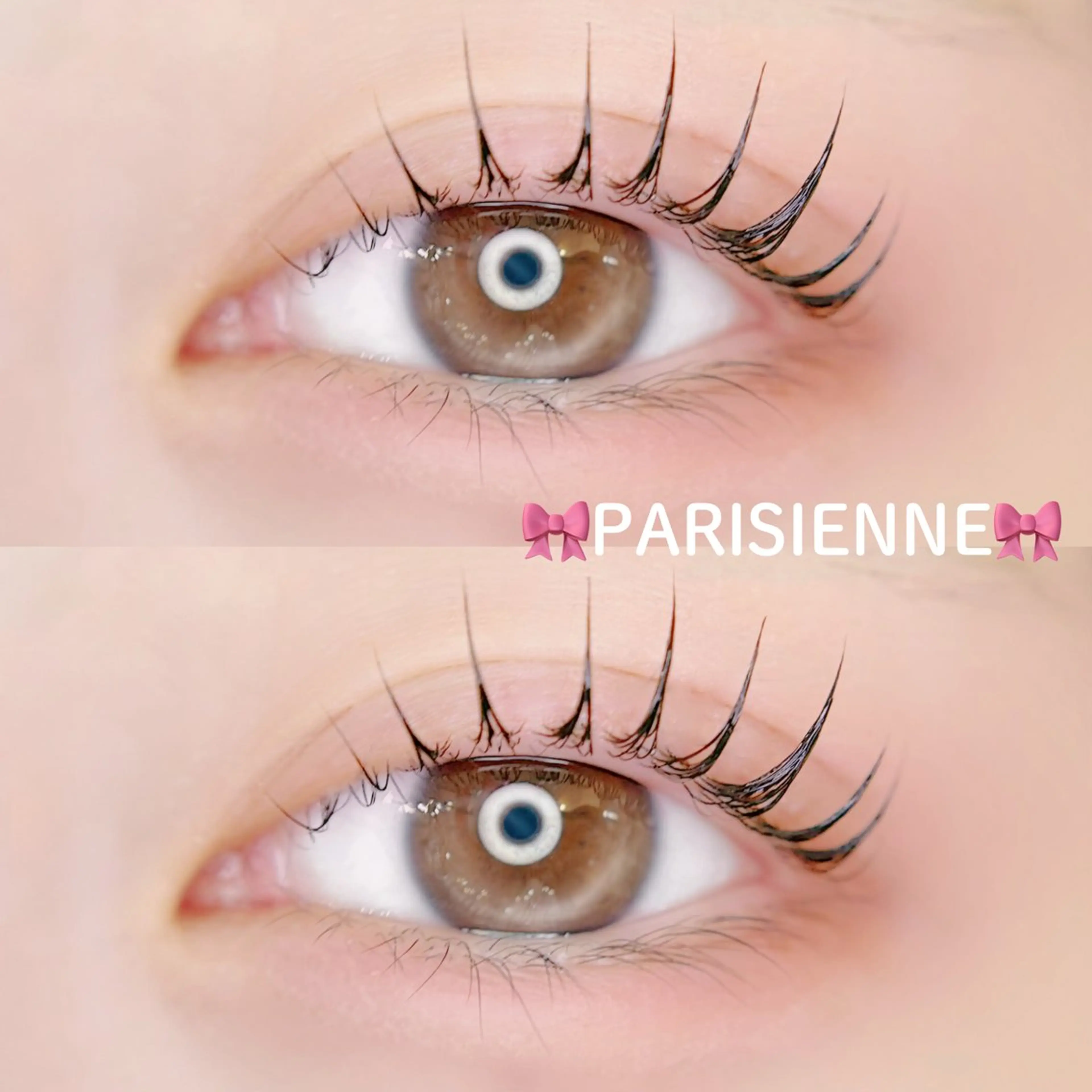 マツエク・マツパ 束感まつ毛 パリジェンヌラッシュリフト 束感まつげ🐰アカリ /目元分析×似合わせのマツエク・マツパデザイン