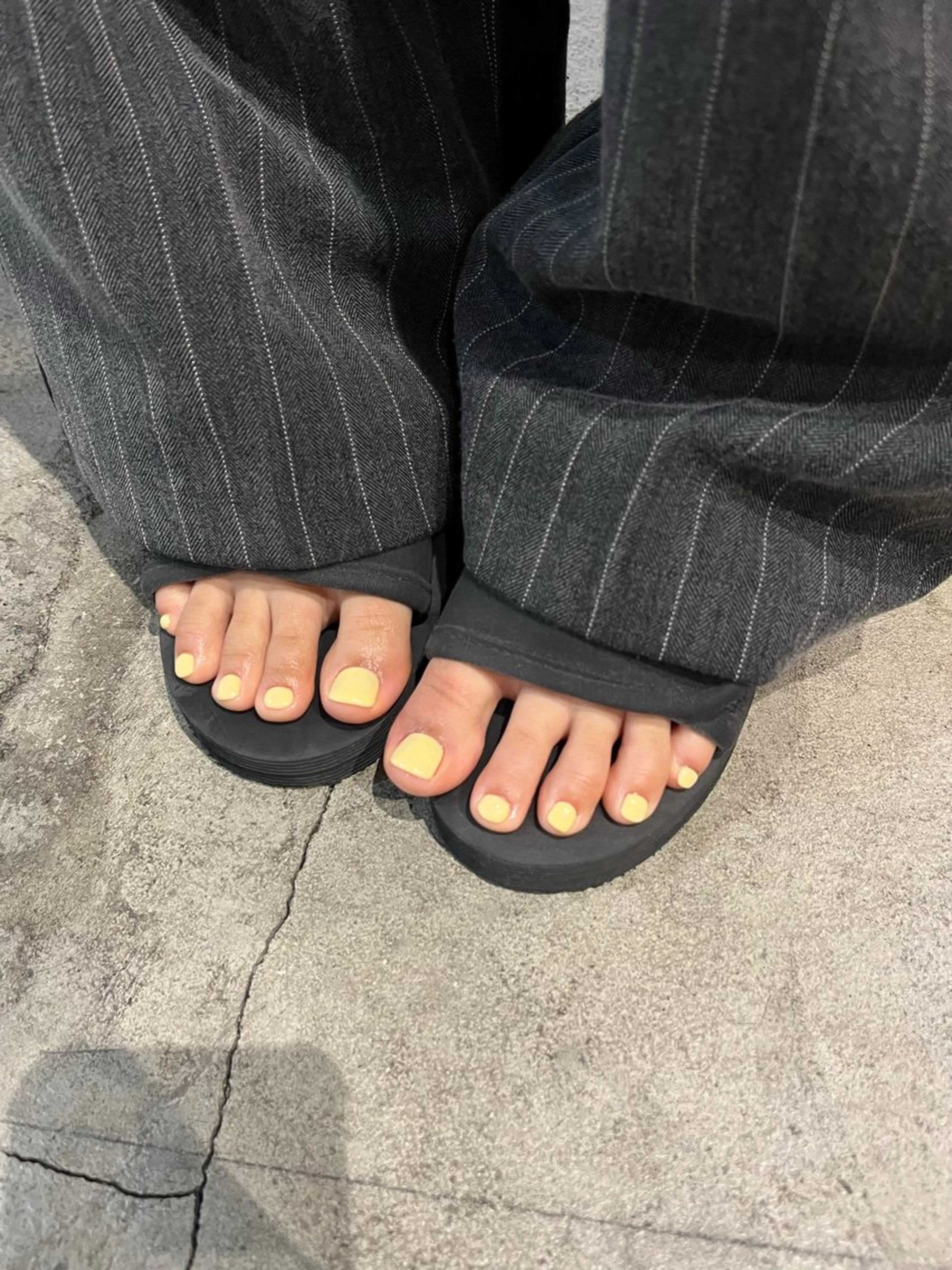 ネイル フットネイル ワンカラーネイル NORA南青山/ kanohaのネイルデザイン