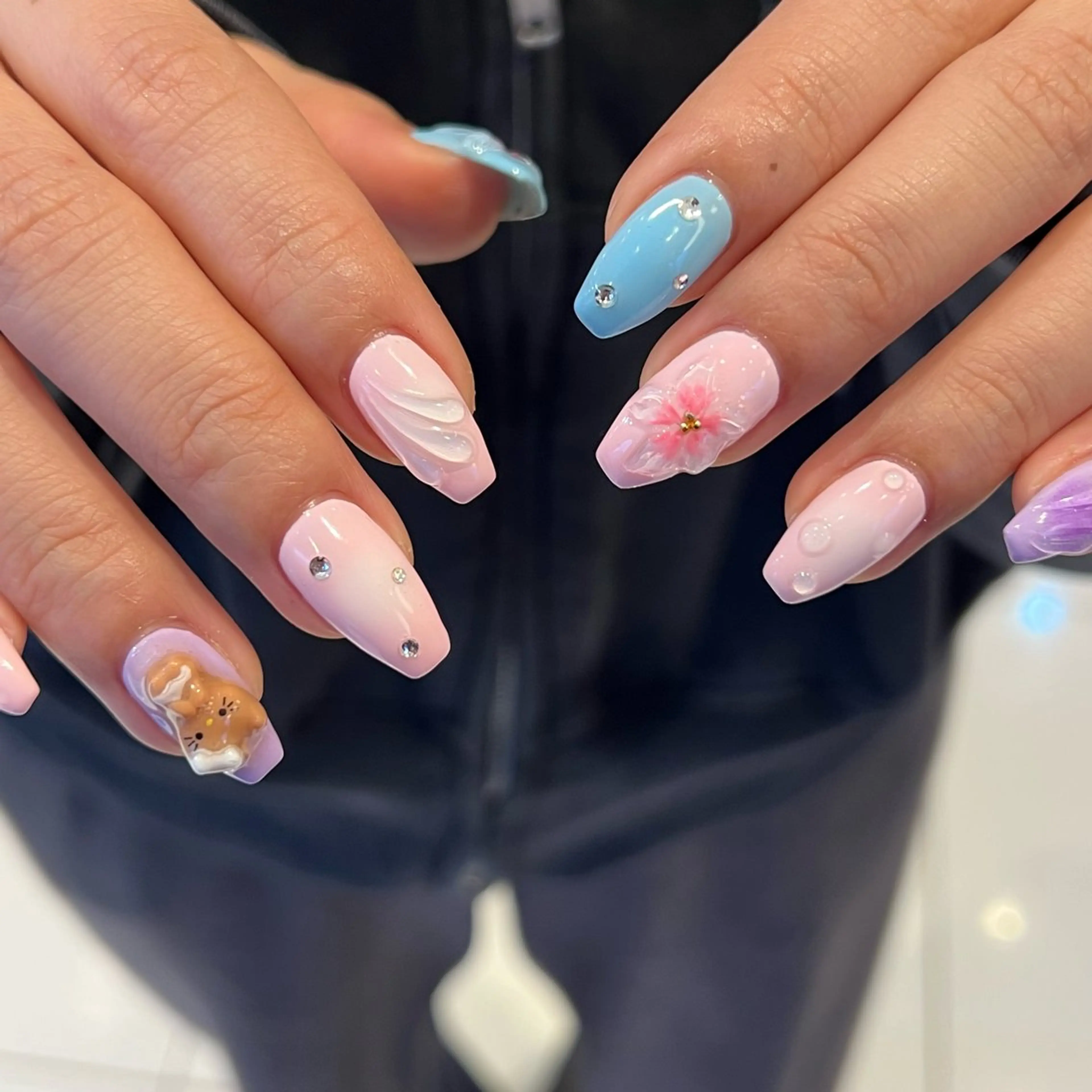 ネイル ハンドネイル Allure小山店 Nagisaのネイルデザイン