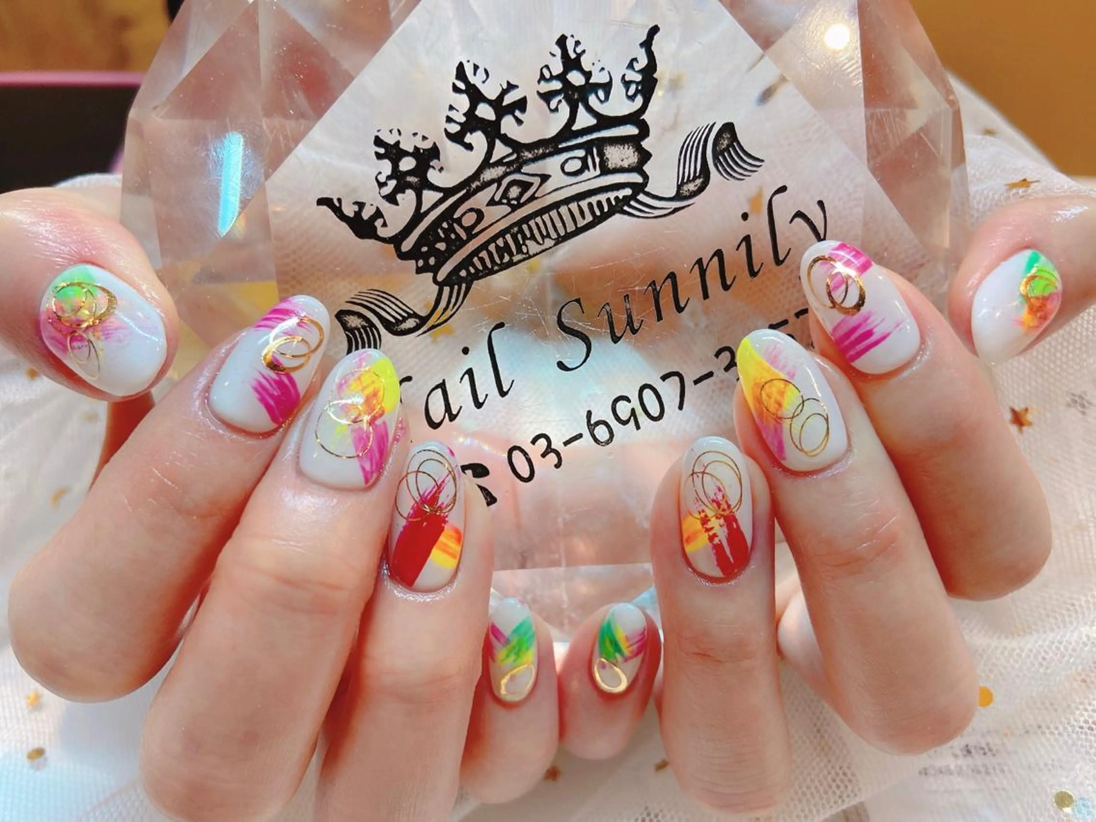 ネイル 長さだし専門店 M2　rikaのネイルデザイン