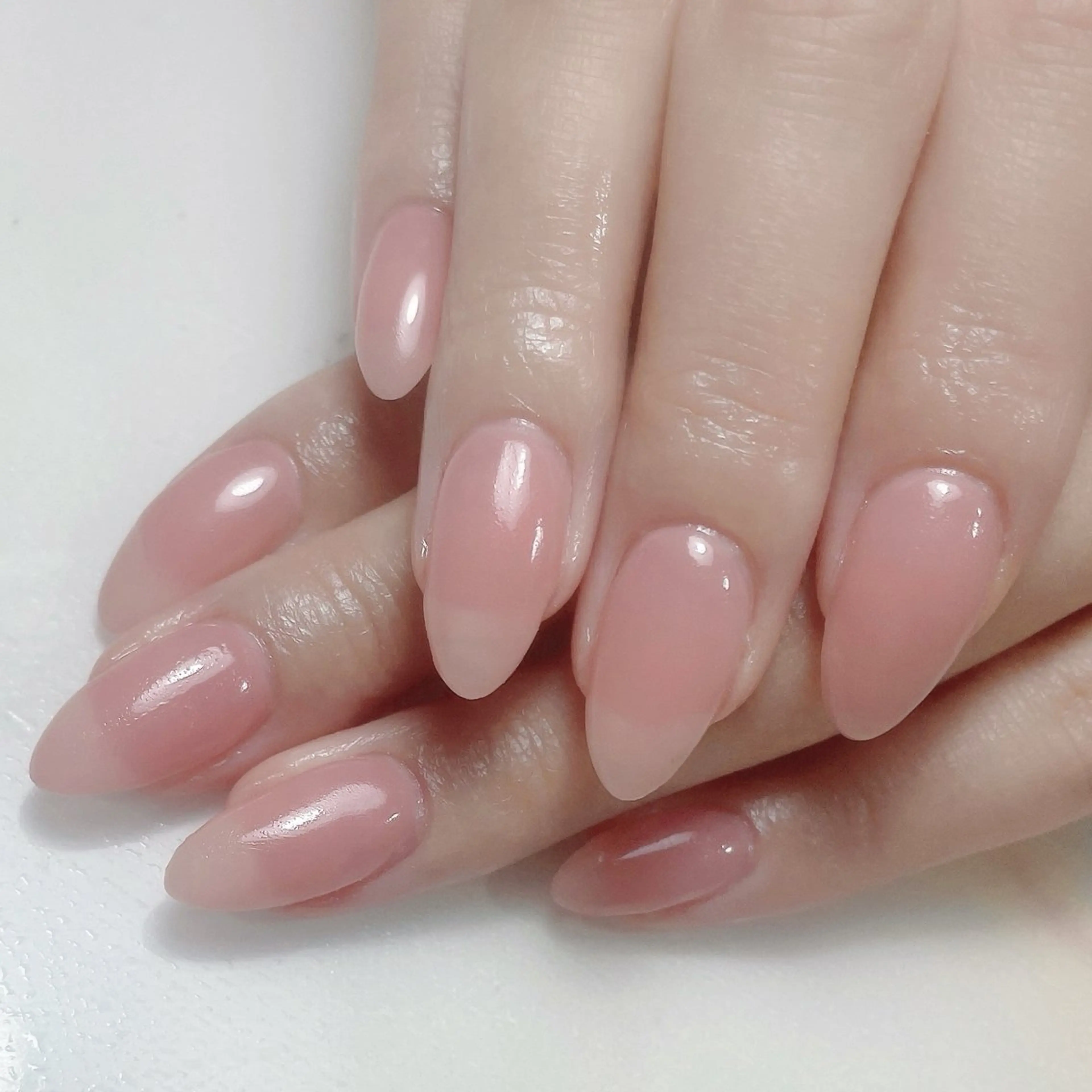 ネイル アートネイル フレンチネイル ジェルネイル グラデーション 韓国ネイル ハンドネイル 久保田 マリコのネイルデザイン