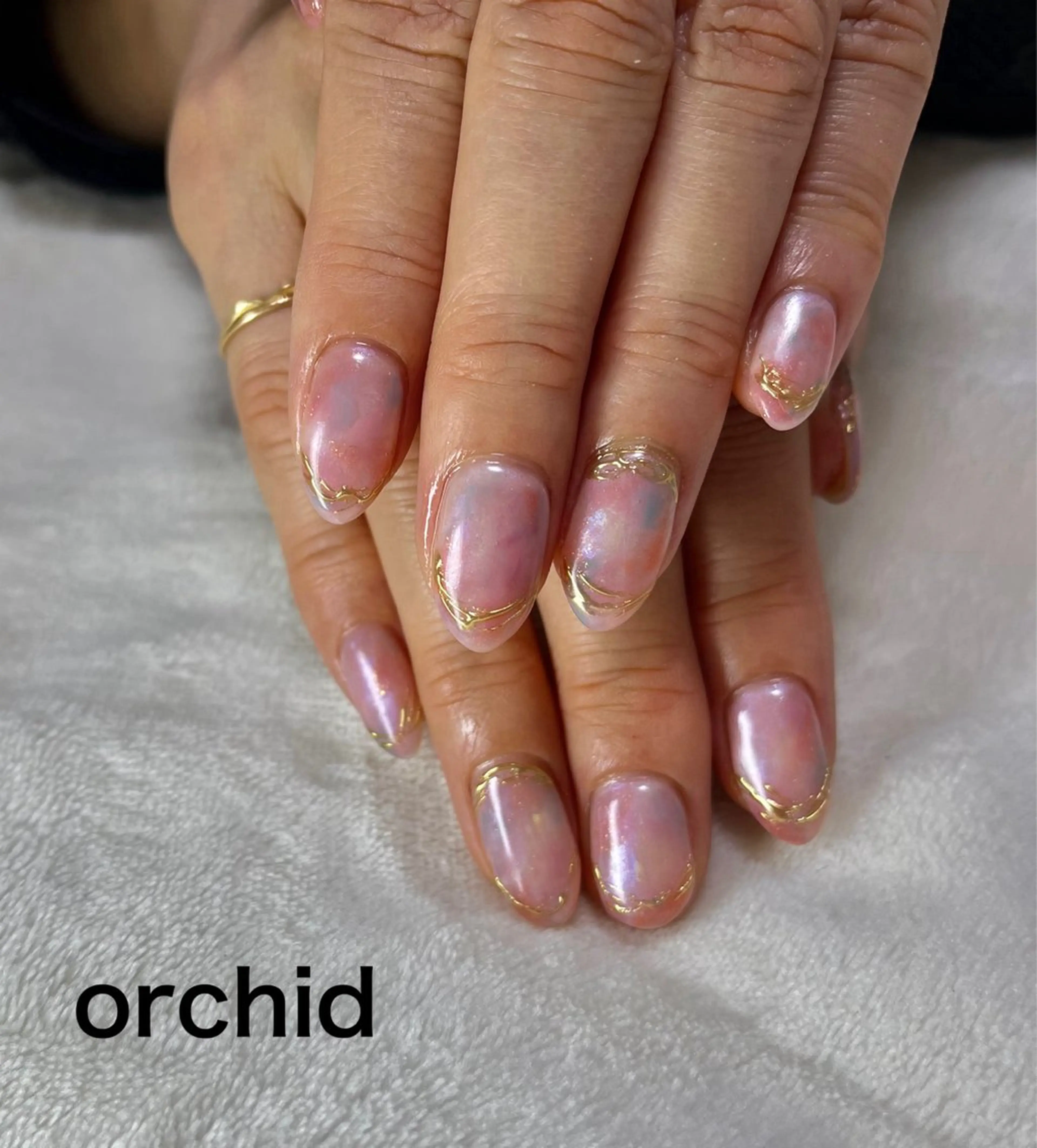 ネイル orchid ♡オーキッドのネイルデザイン