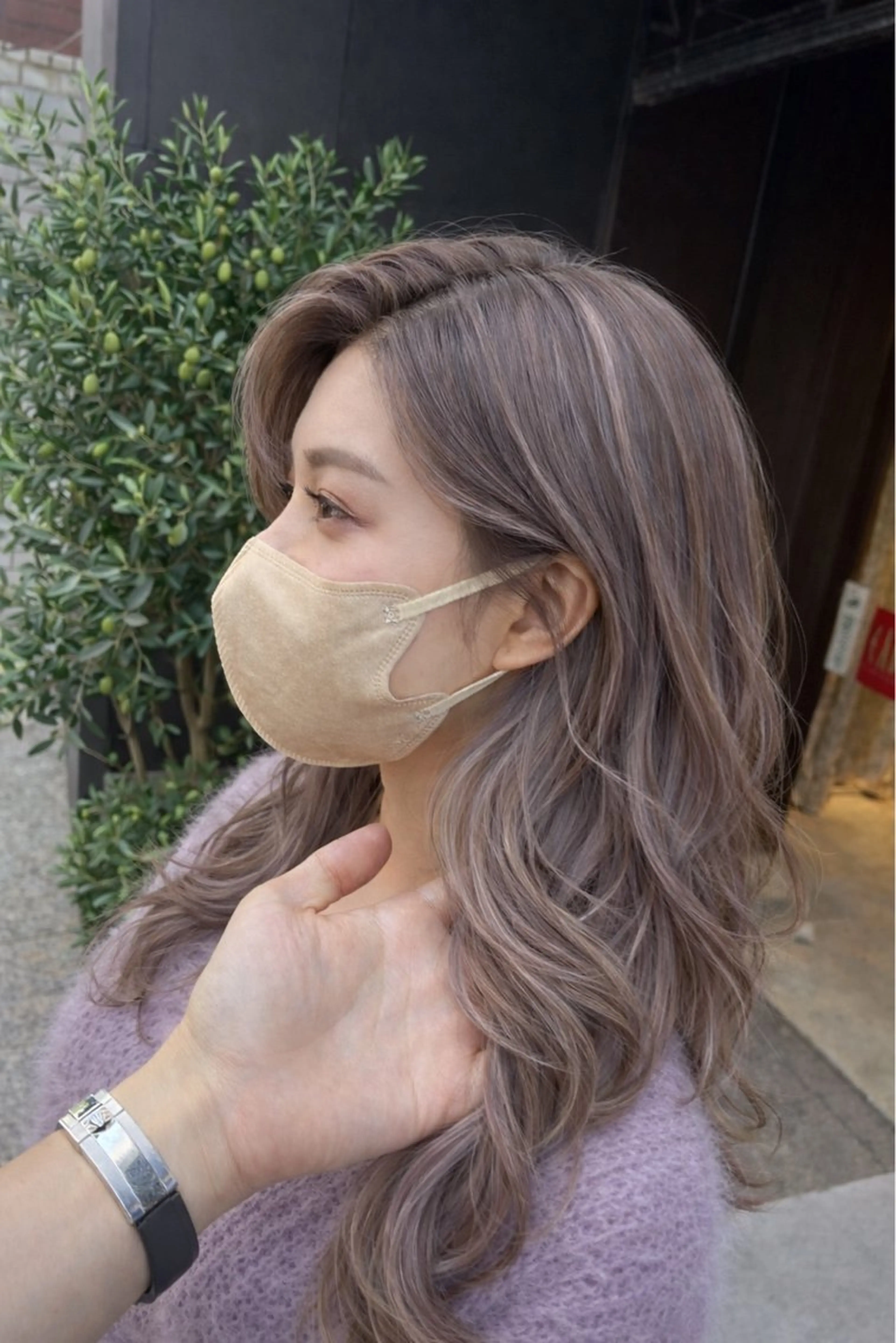 カラー 透明感のある艶髪なら 矢場町駅4番出口すぐのヘアスタイル