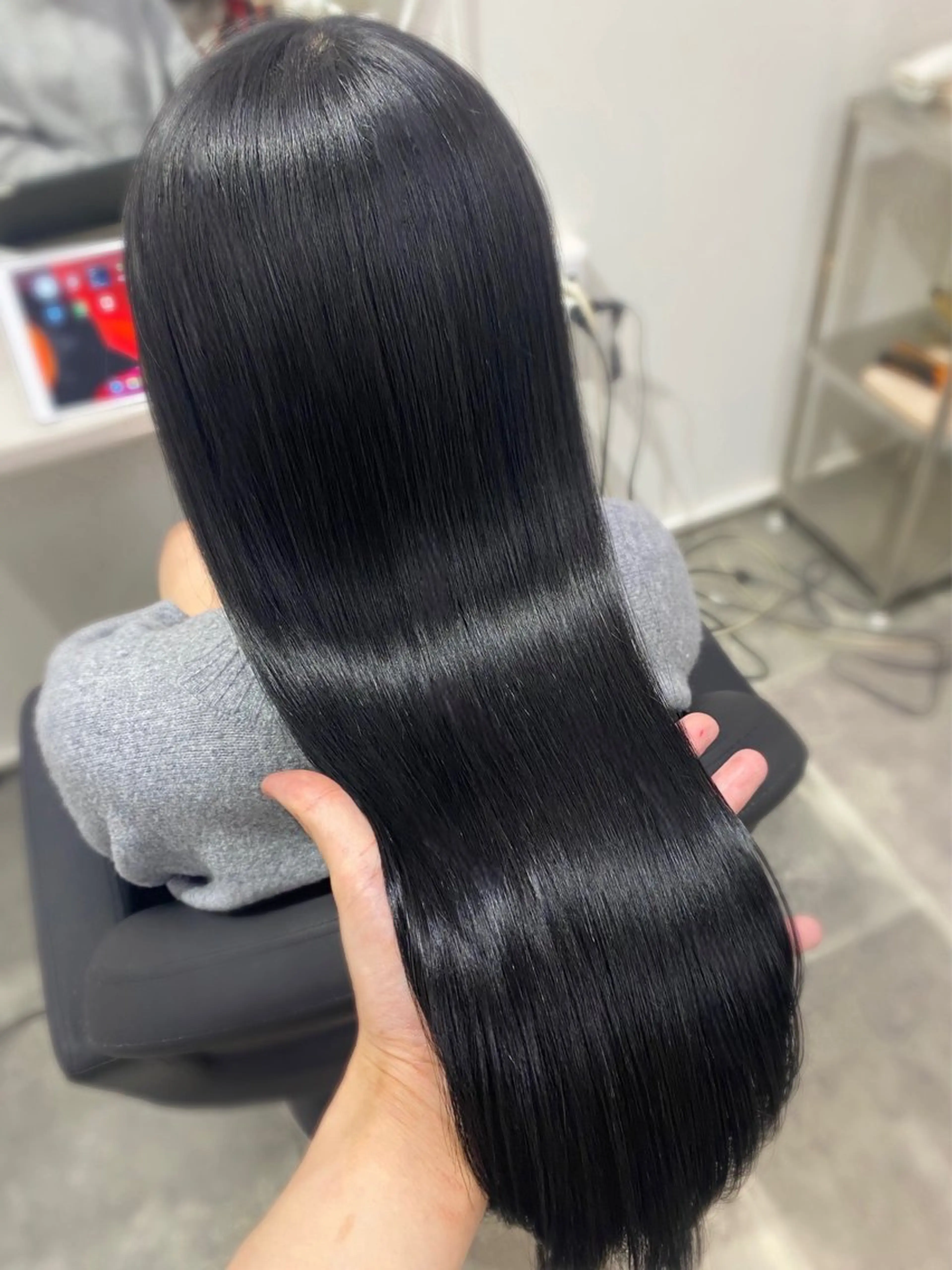 ロング YUZU🎀顔まわり ×レイヤーカットのヘアスタイル