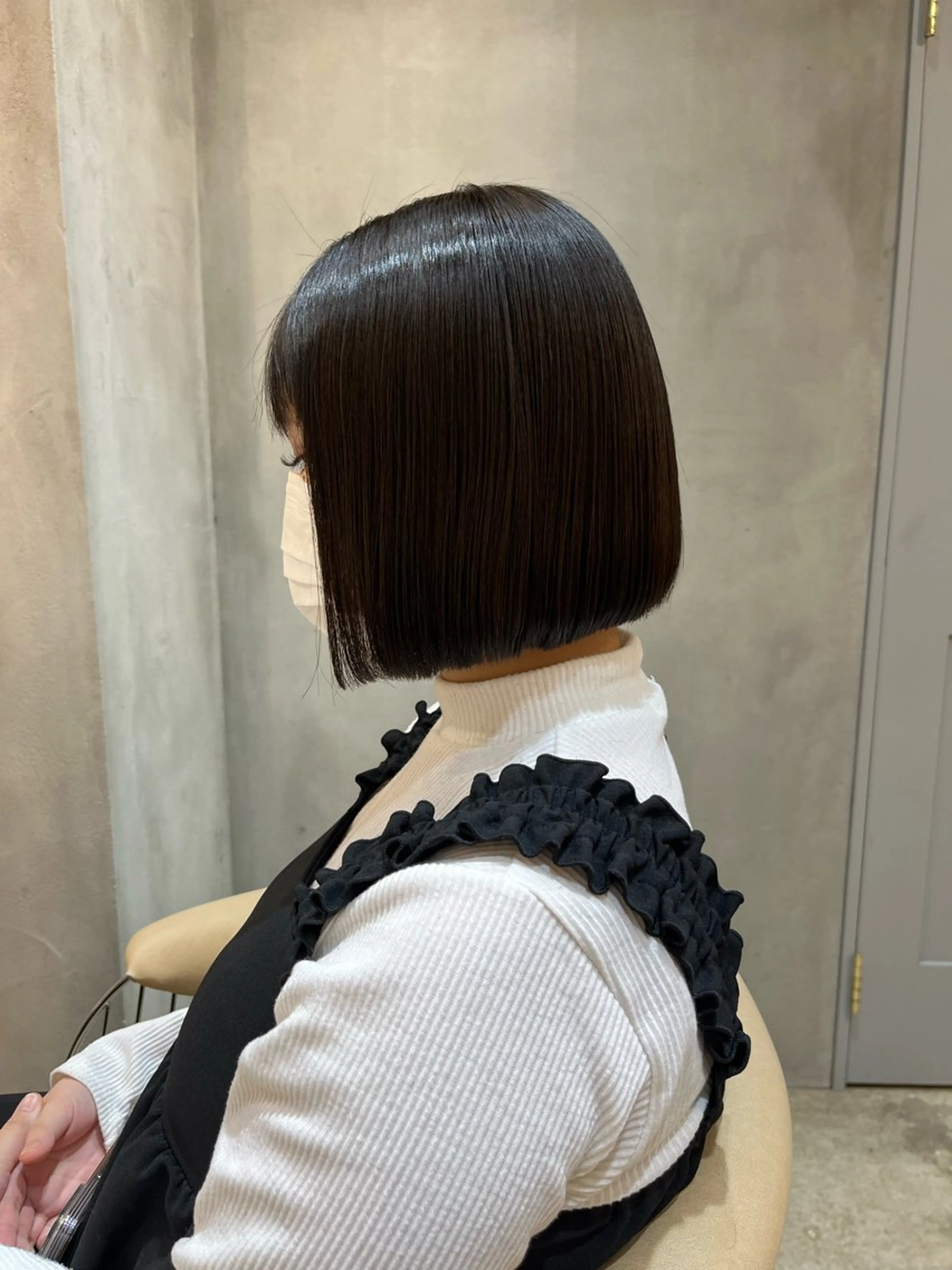 カット 縮毛矯正 錦糸町美容室Londespoirロンドエスポワール所属・小久保 美空のヘアスタイル