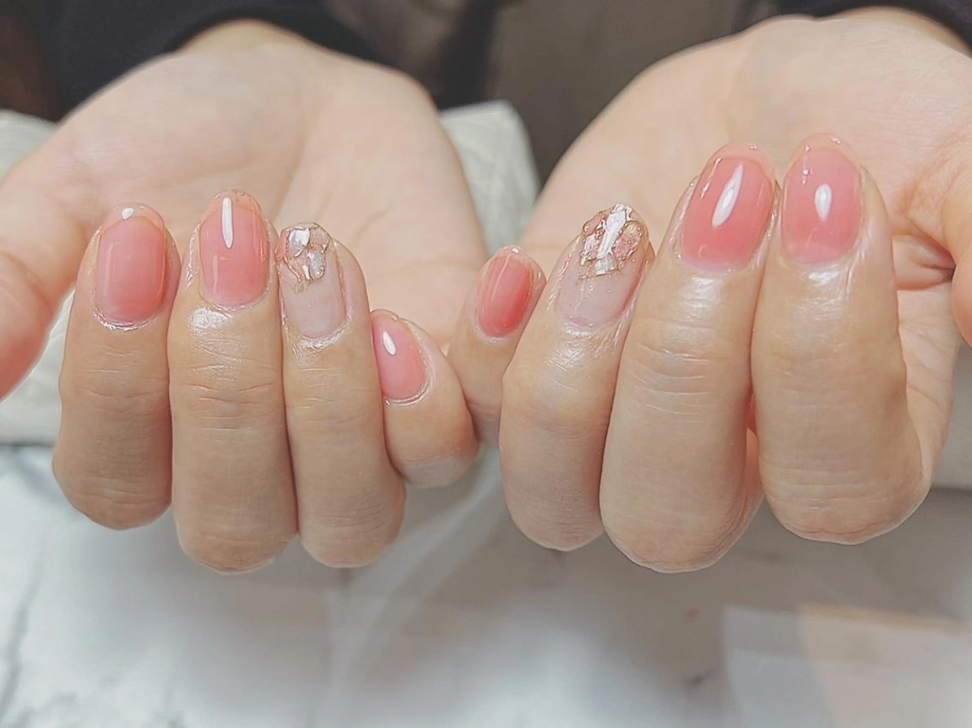 ネイル アートネイル 持ち込み ハンドネイル Nailist Honamiのネイルデザイン