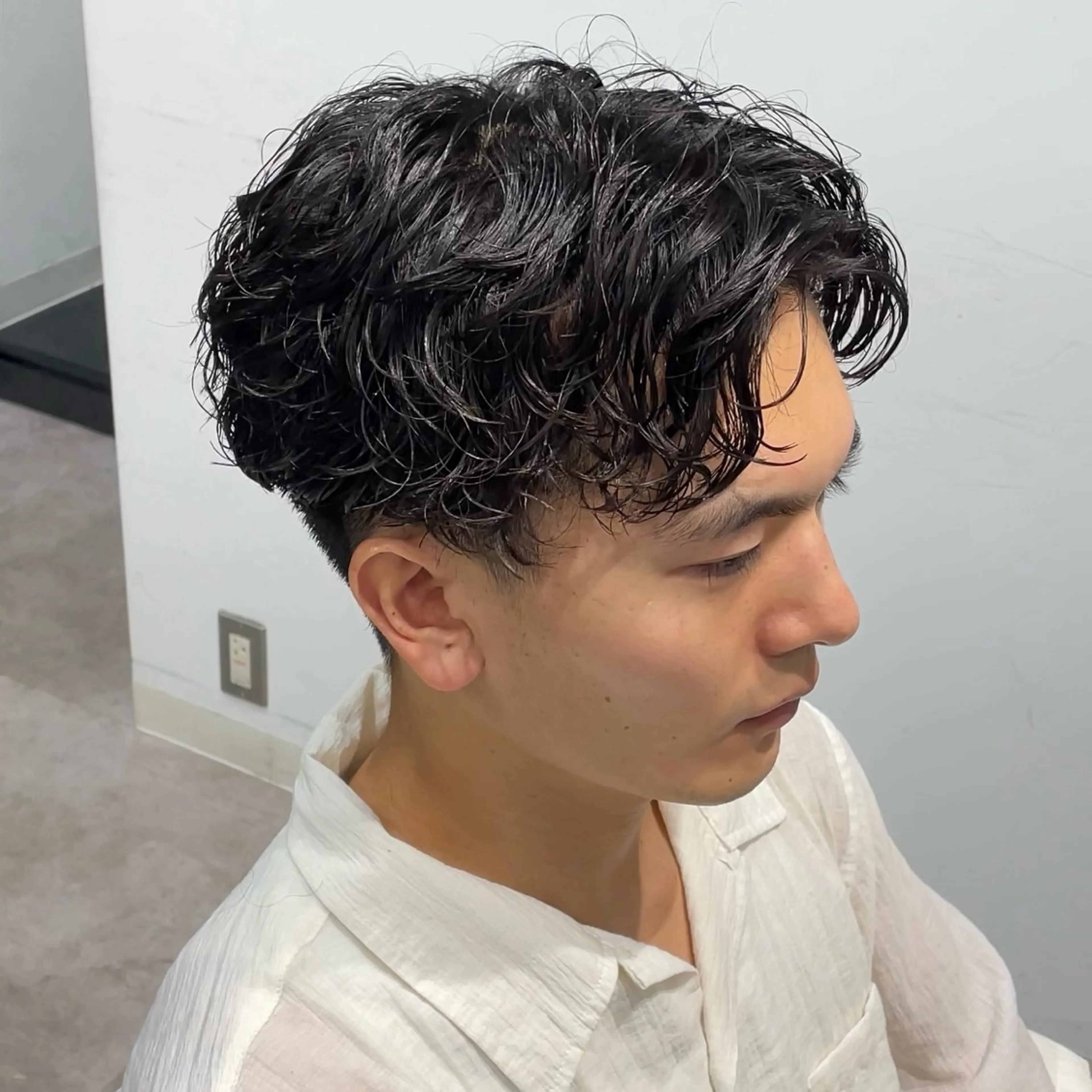 パーマ メンズ カット パーマ メンズ特化 / ツイスパ🔥高林拓斗のヘアスタイル