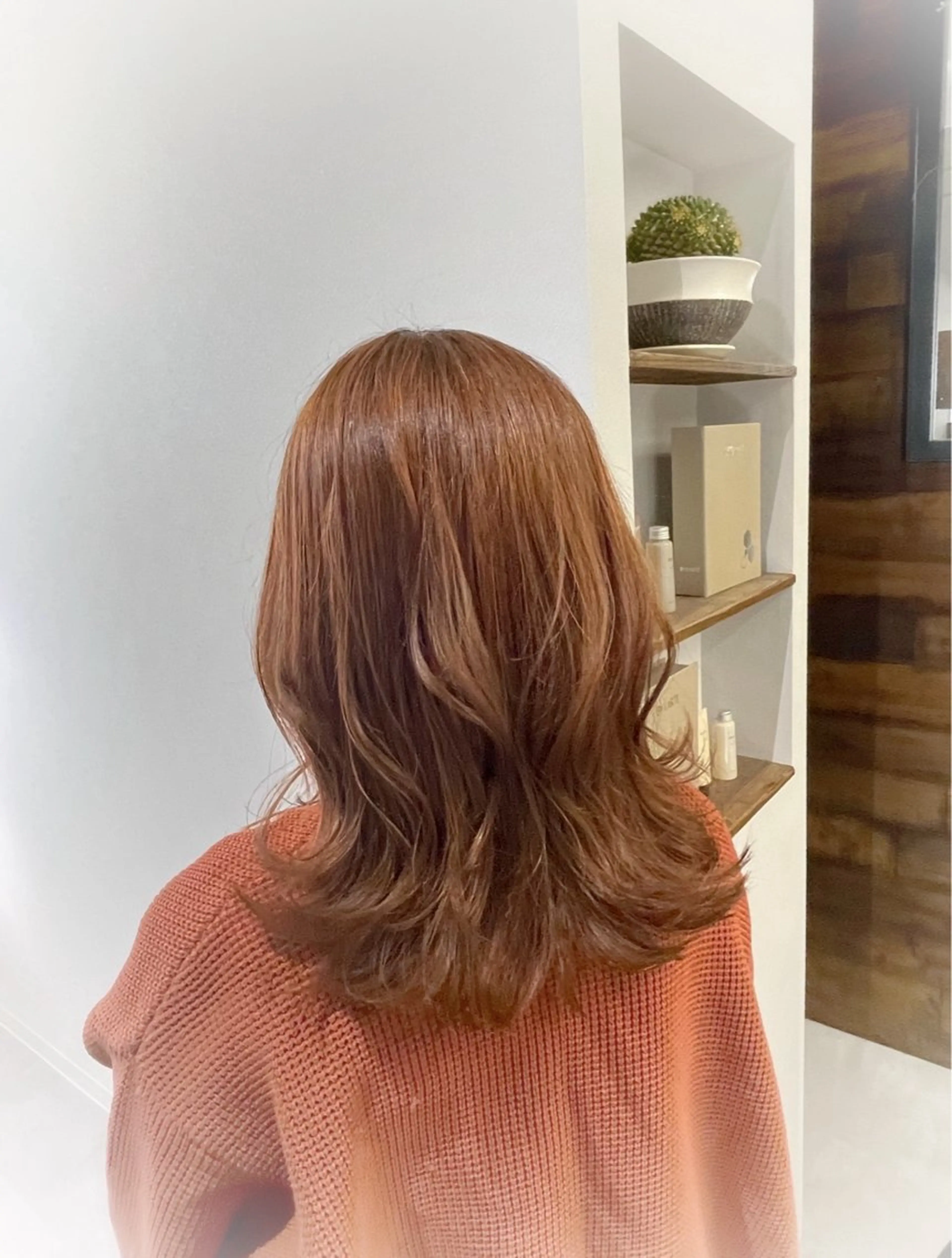 セミロング カラー 🫧美髪矯正/ 髪質改善/藤平健太のヘアスタイル