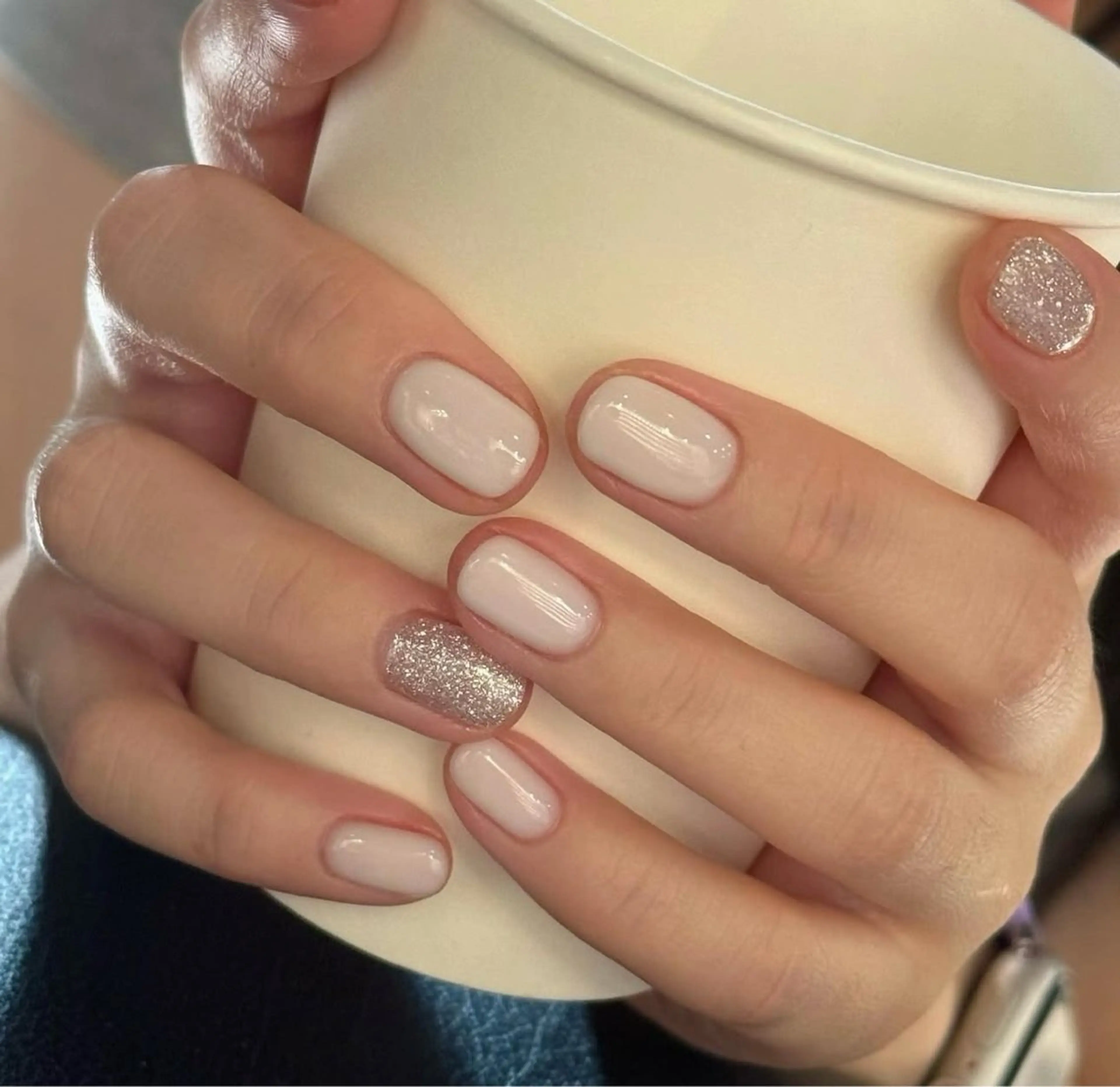 ネイル 韓国ネイル 持ち込み ニュアンスネイル ネイルチップ ハンドネイル TABI ANA.CHUOのネイルデザイン