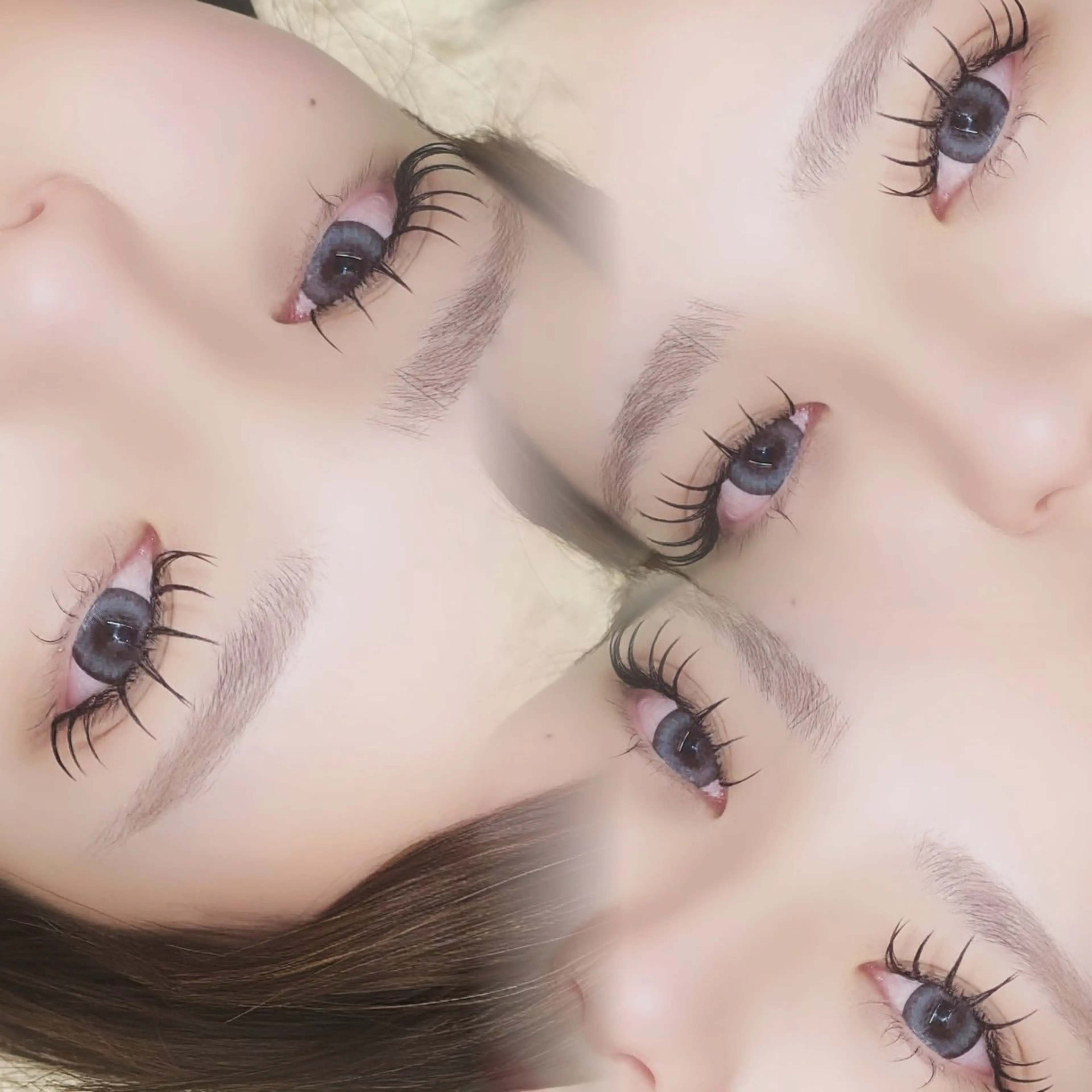 マツエク・マツパ grace produce by picasso 門田屋敷店所属・grace nana🩵のマツエク・マツパデザイン