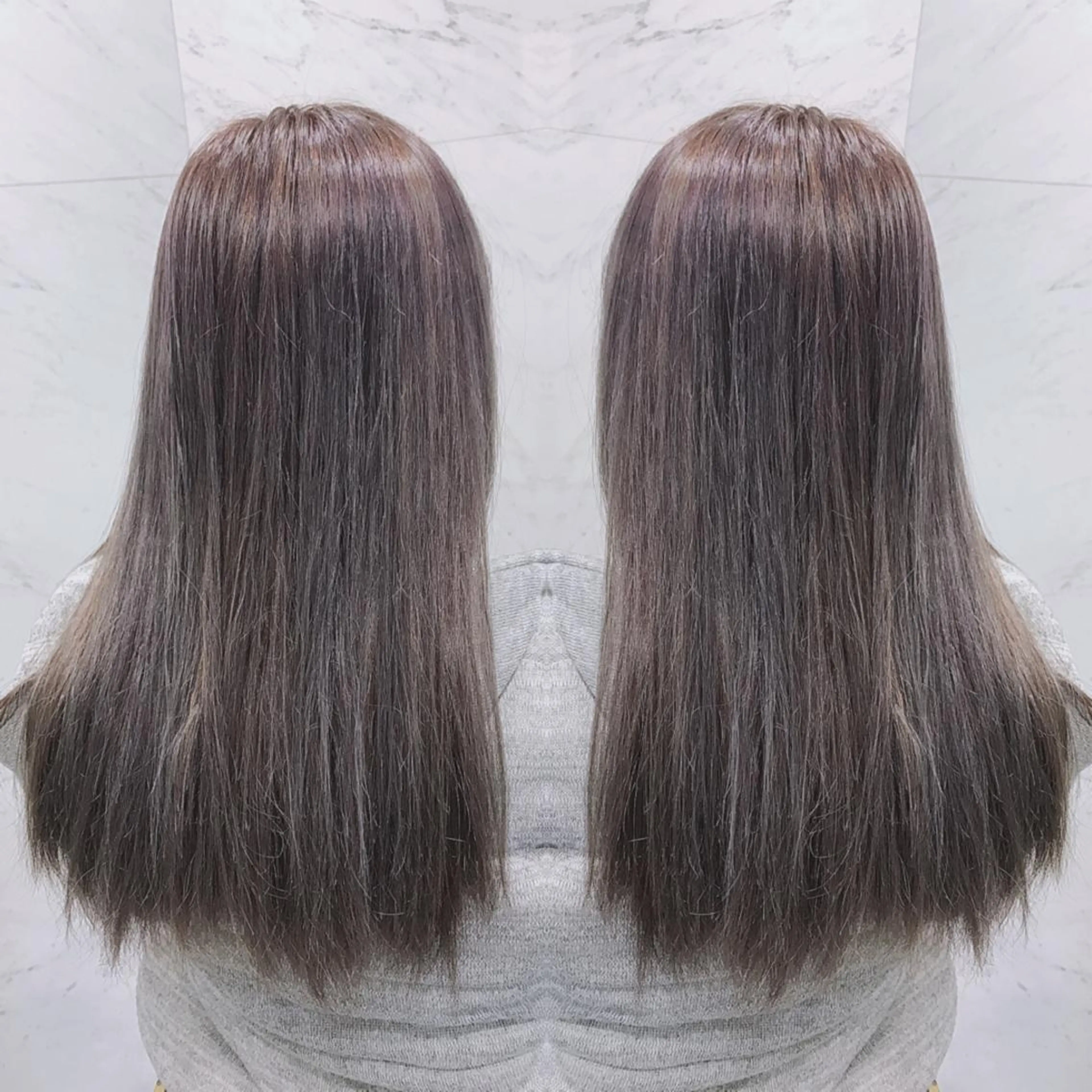 ロング カラー ヘアカラー cecil hair所属・重政 和樹のヘアスタイル