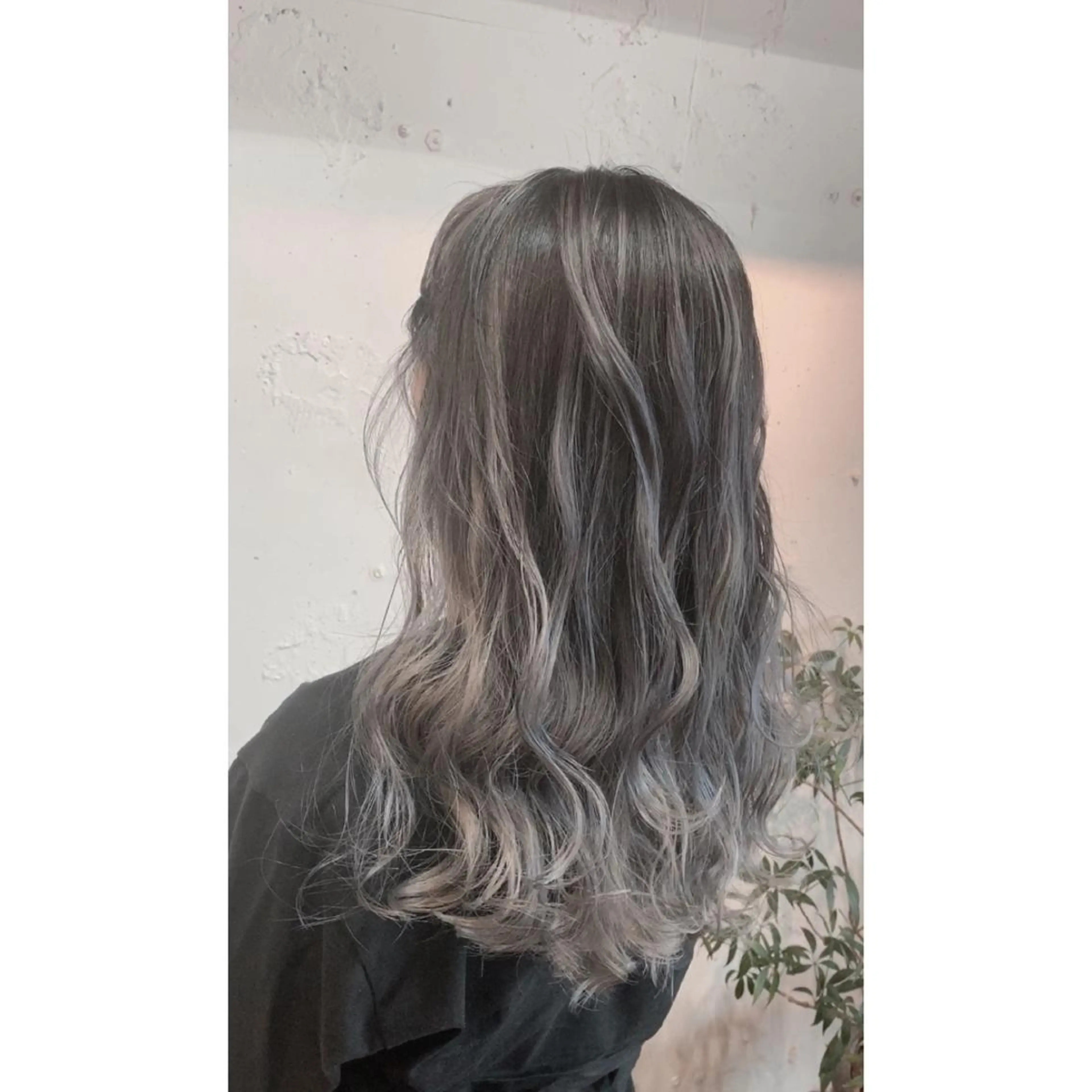 カラー バレイヤージュ ハイライトカラー Beyond（kitaro）所属・石井辰功也 フリーランス美容師のヘアスタイル