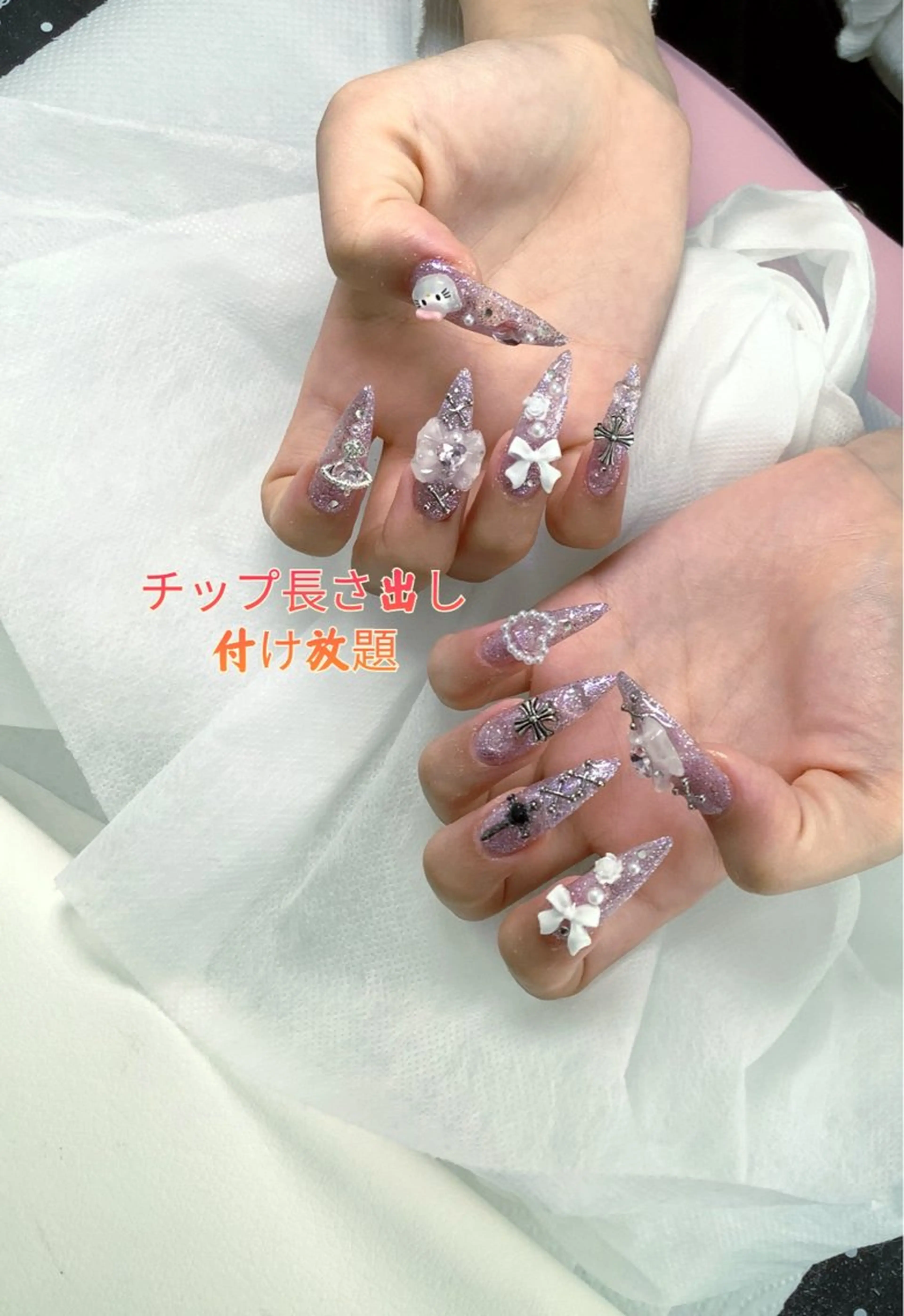 ネイル ハンドネイル ハンドケア pink ladyサロン所属・べ にのネイルデザイン