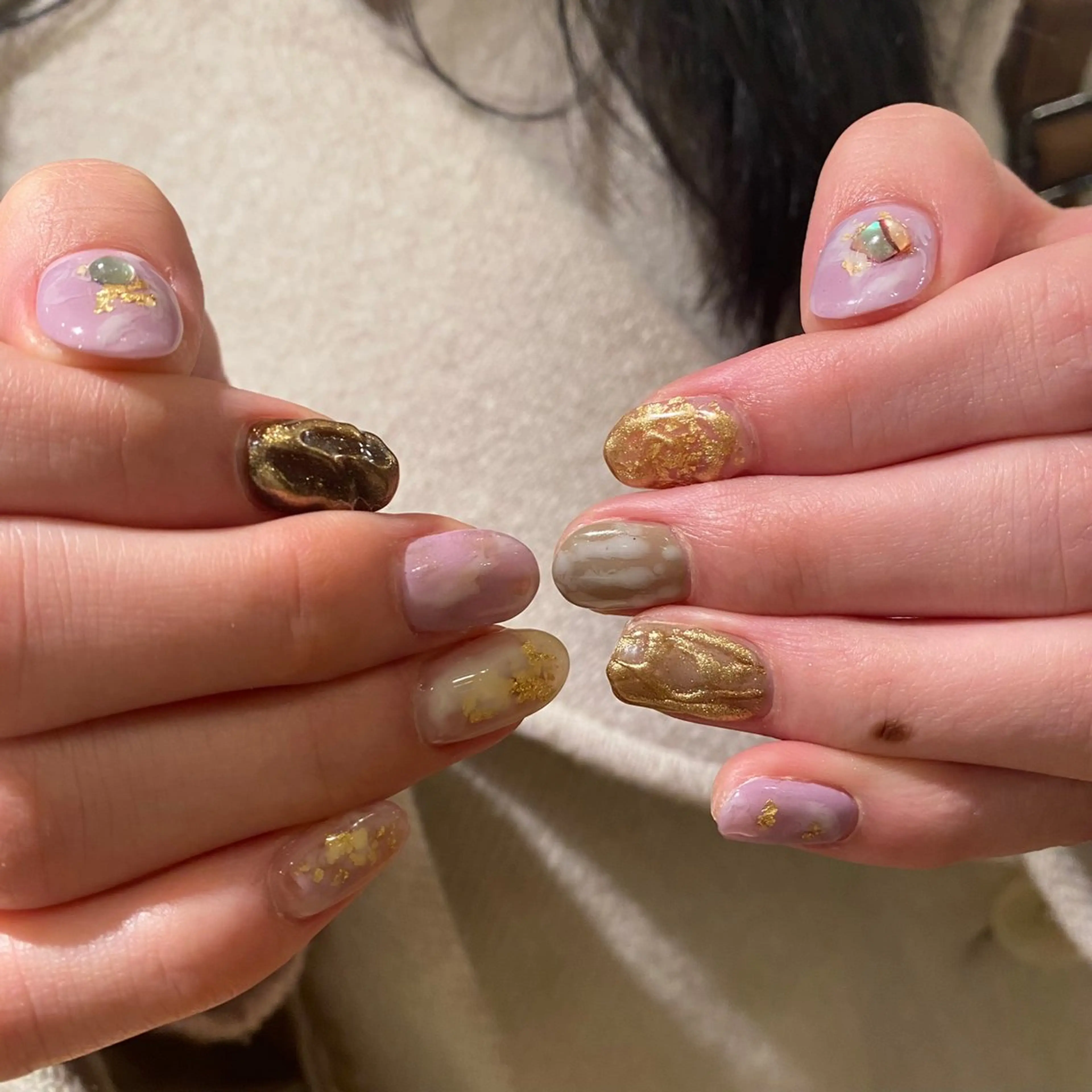 ネイル kurogi nanakaのネイルデザイン