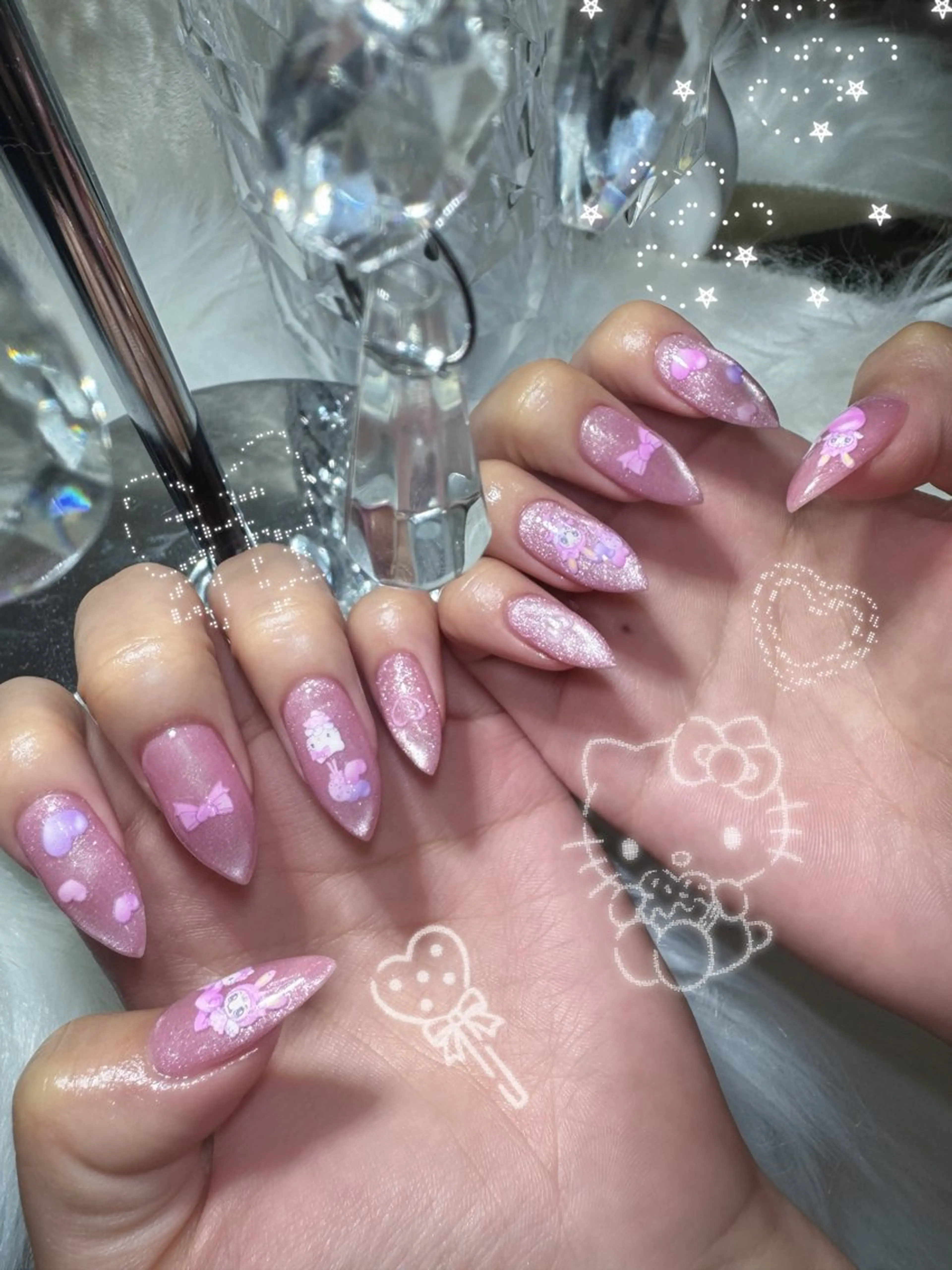 ネイル 持ち込み ハンドネイル ERINA ♥のネイルデザイン