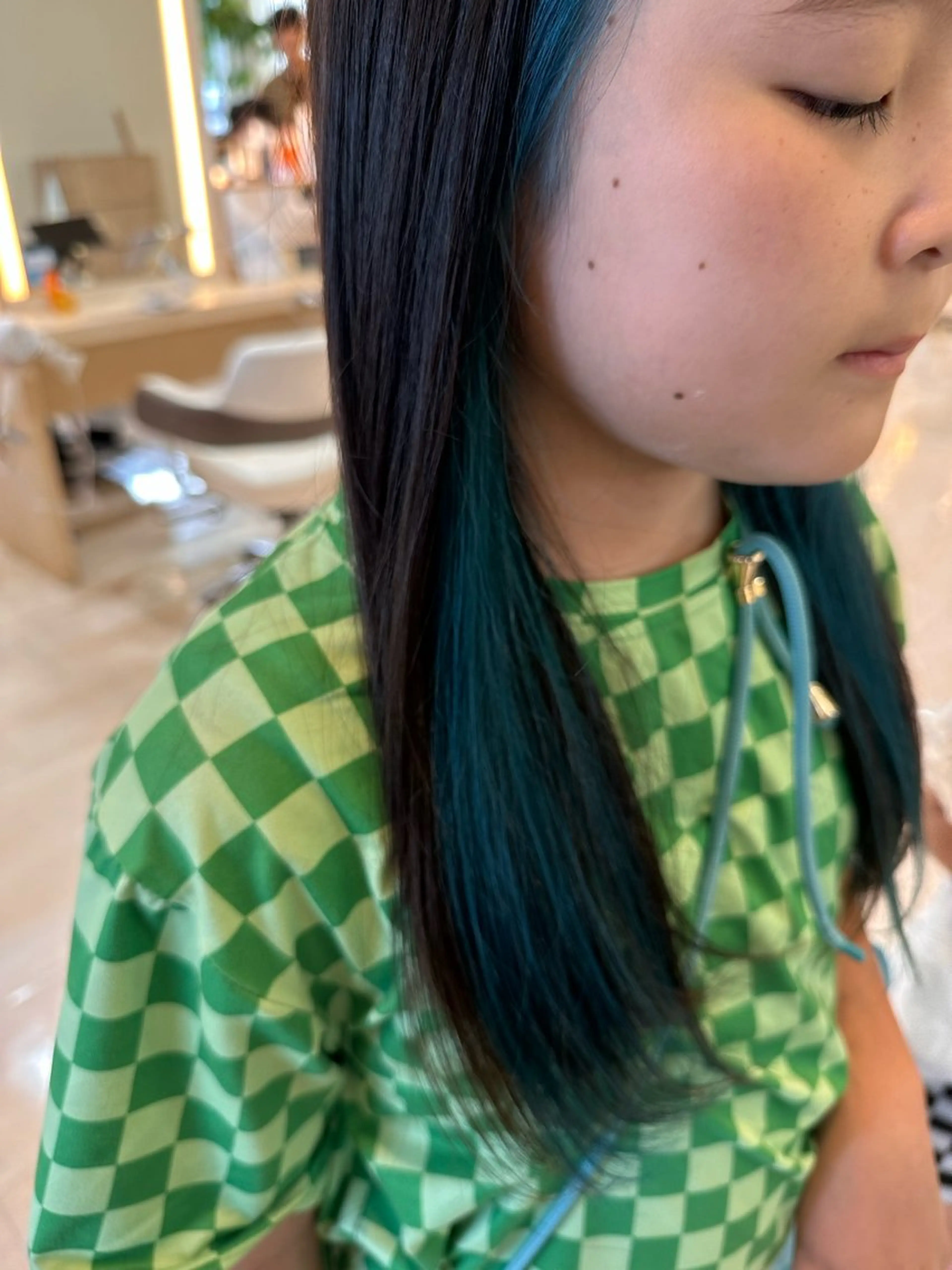 ロング カラー 筑波 晃太のヘアスタイル