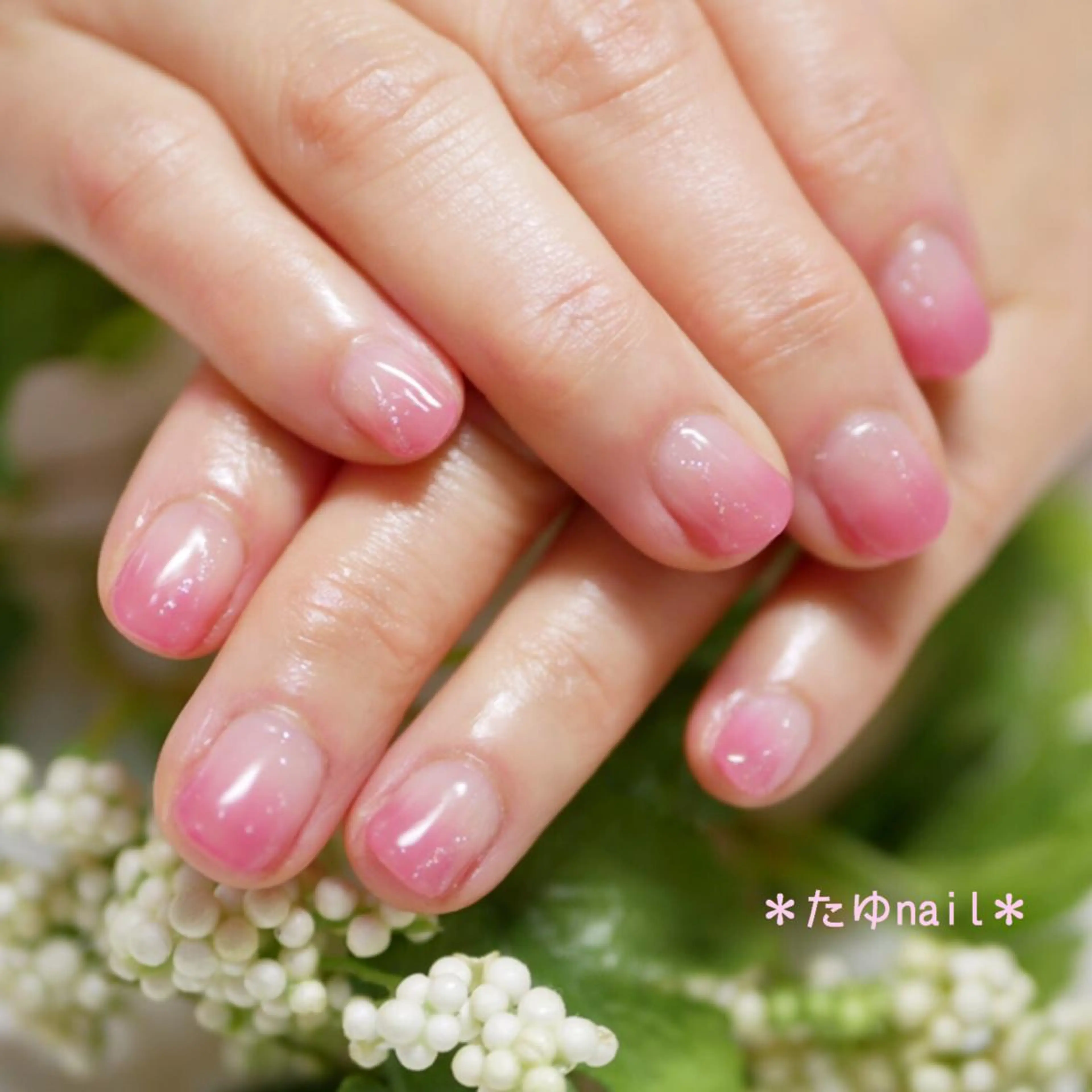 ネイル ハンドネイル ネイルサロン・ネイルスクール　たゆnail所属・ネイルサロン 【たゆnail】のネイルデザイン