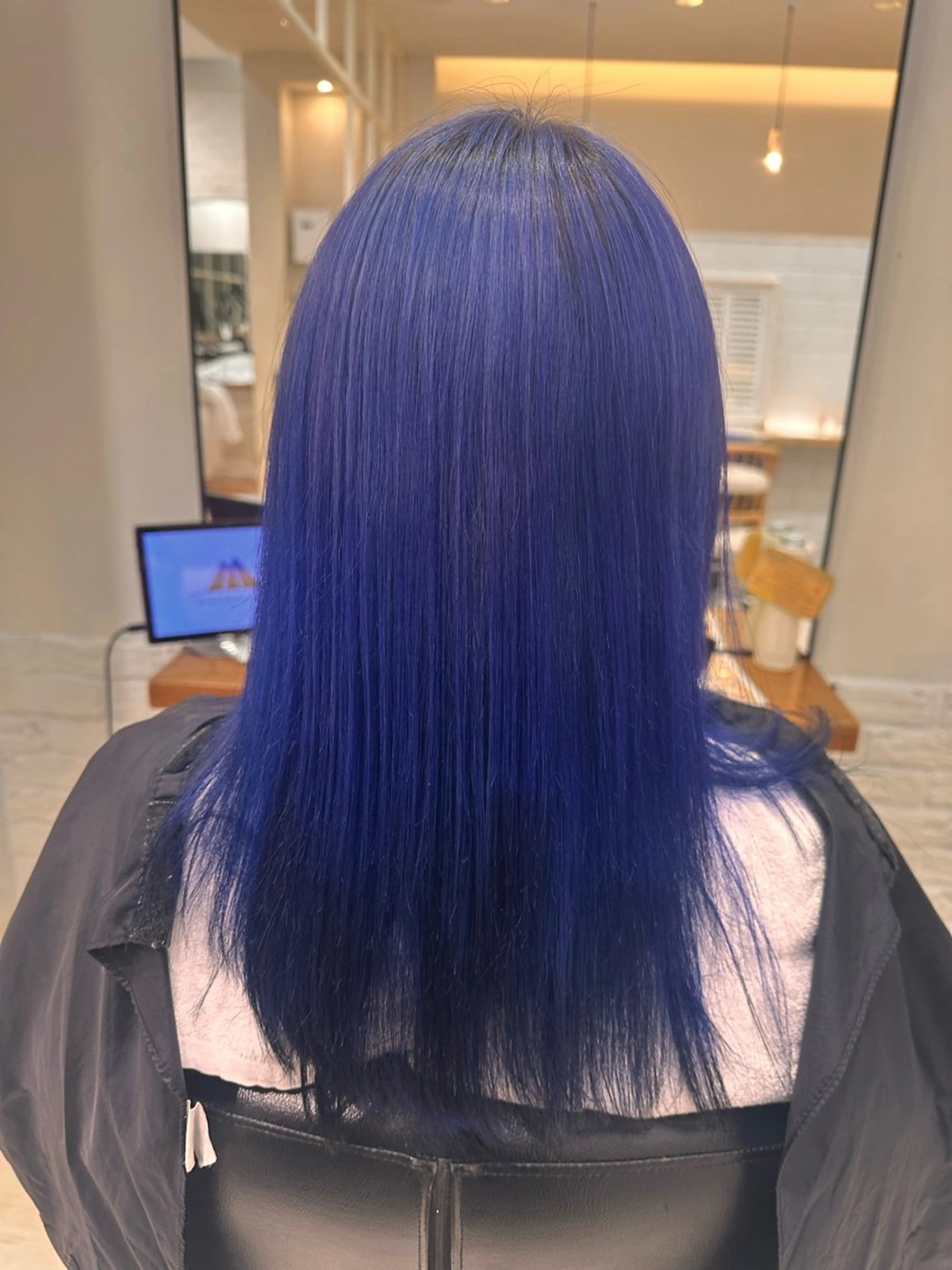 ミディアム ヘアカラー 久後清斗 クゴサヤトのヘアスタイル