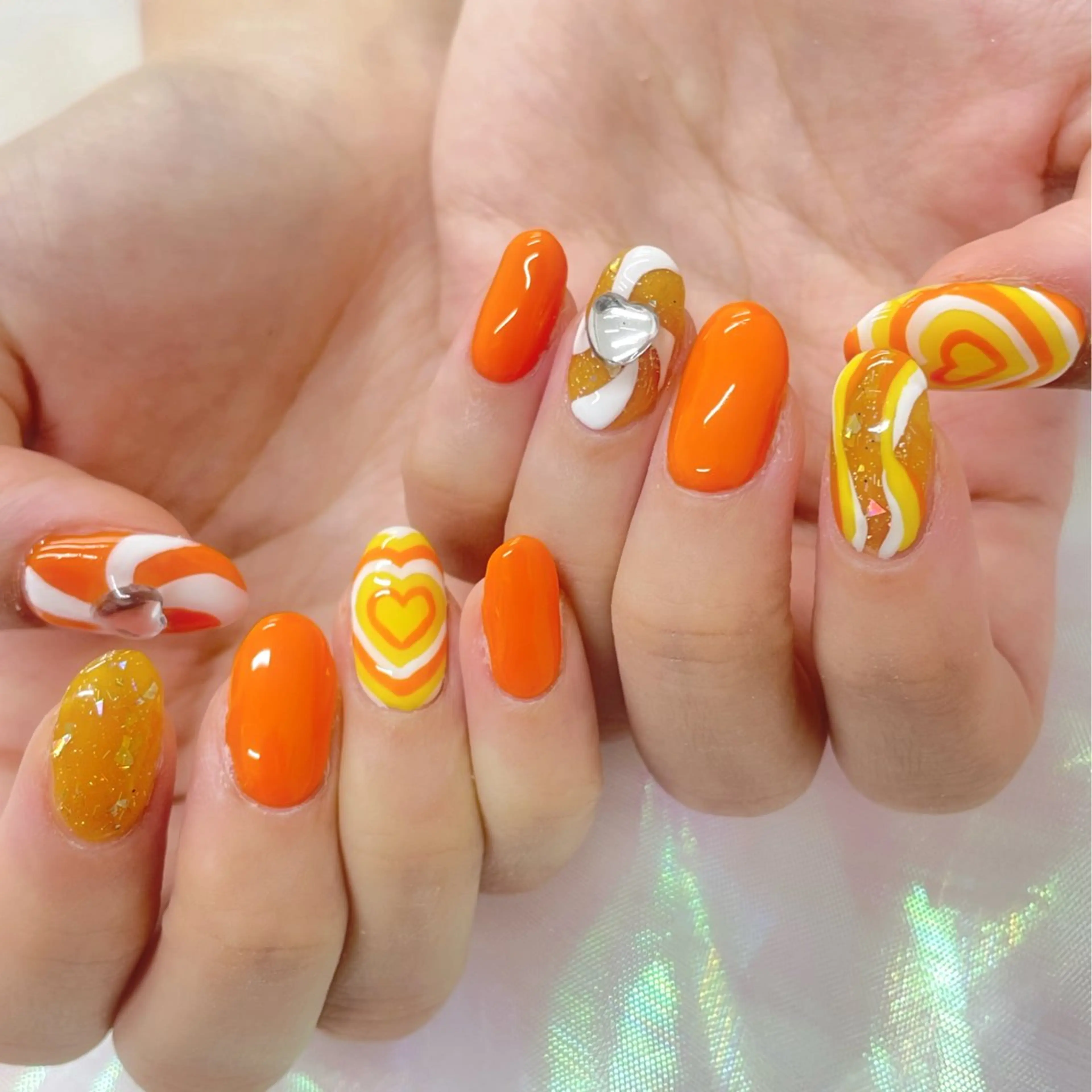 ネイル ハンドネイル ♡tener♡ YURINEのネイルデザイン