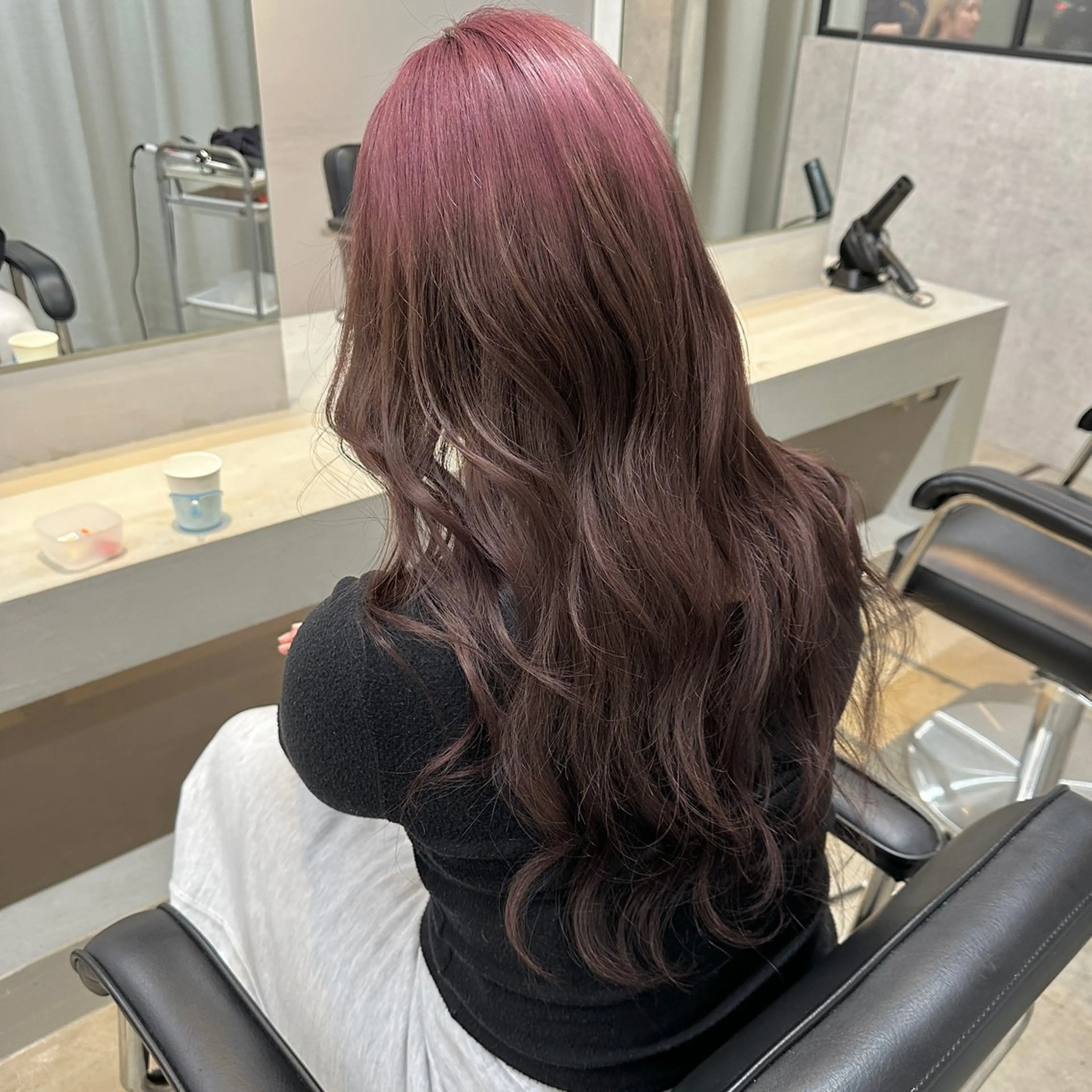 ロング カラー はちすか るかのヘアスタイル