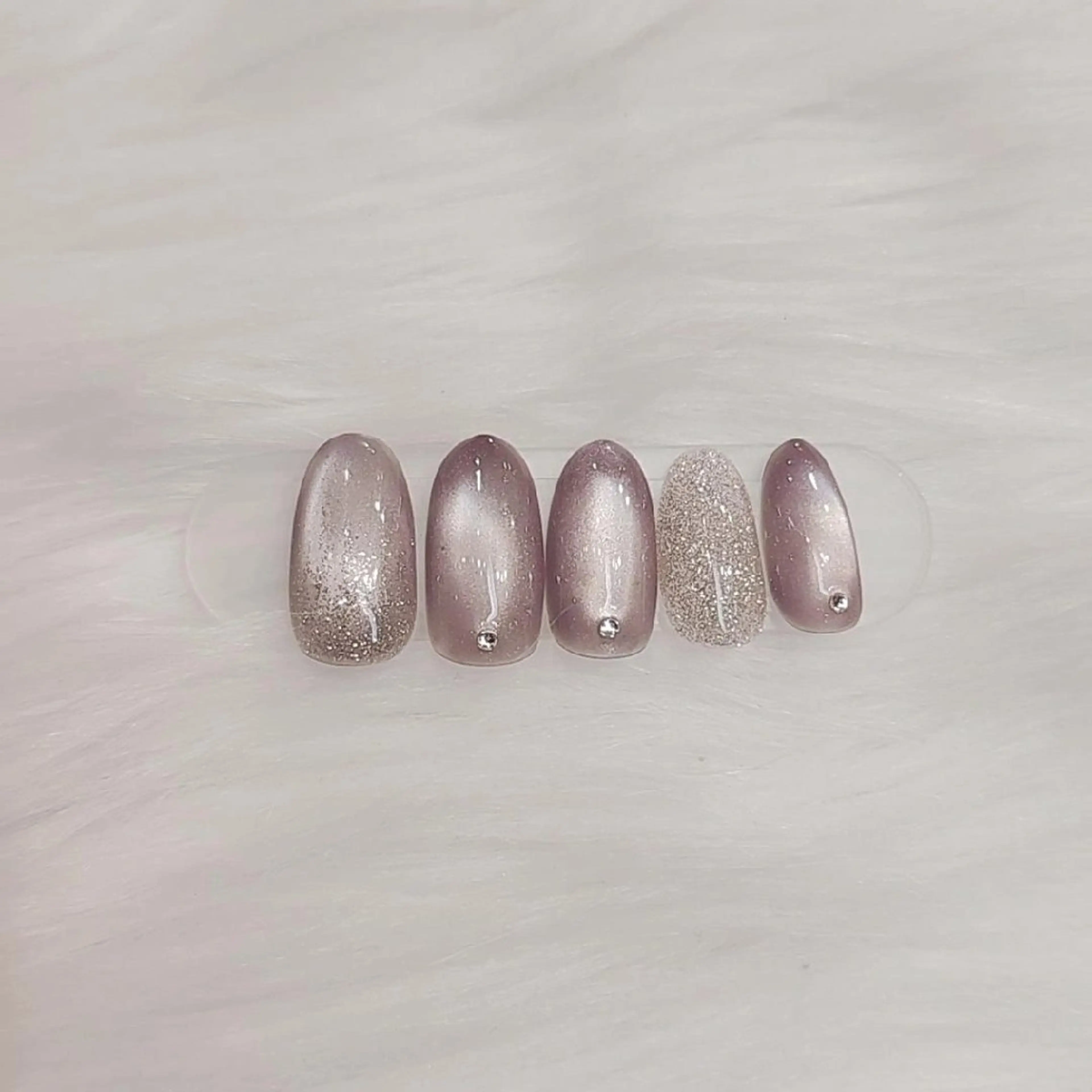 ネイル 💙🤍Tiary M🤍💙のネイルデザイン