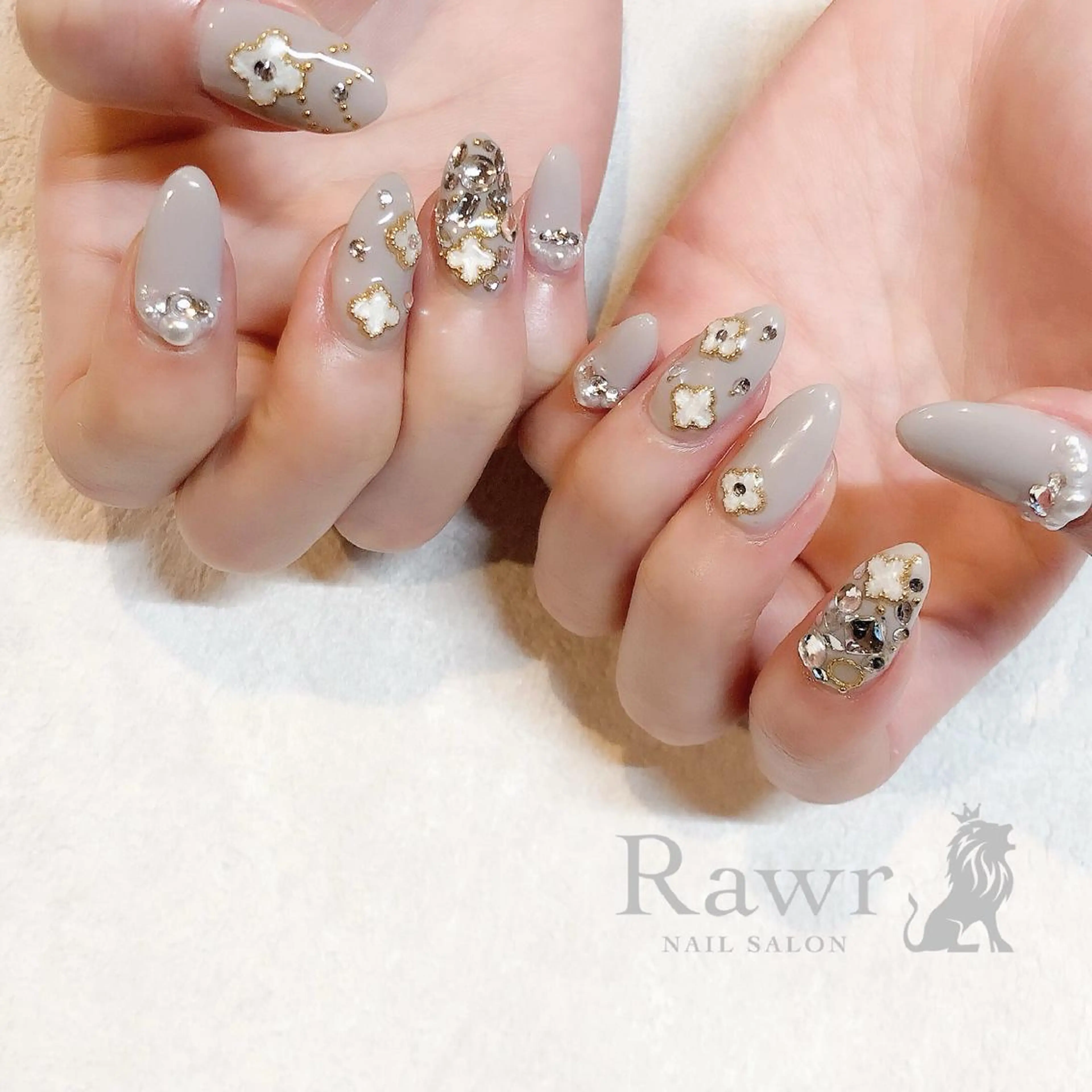 ネイル ハンドネイル Rawr / saoriのネイルデザイン