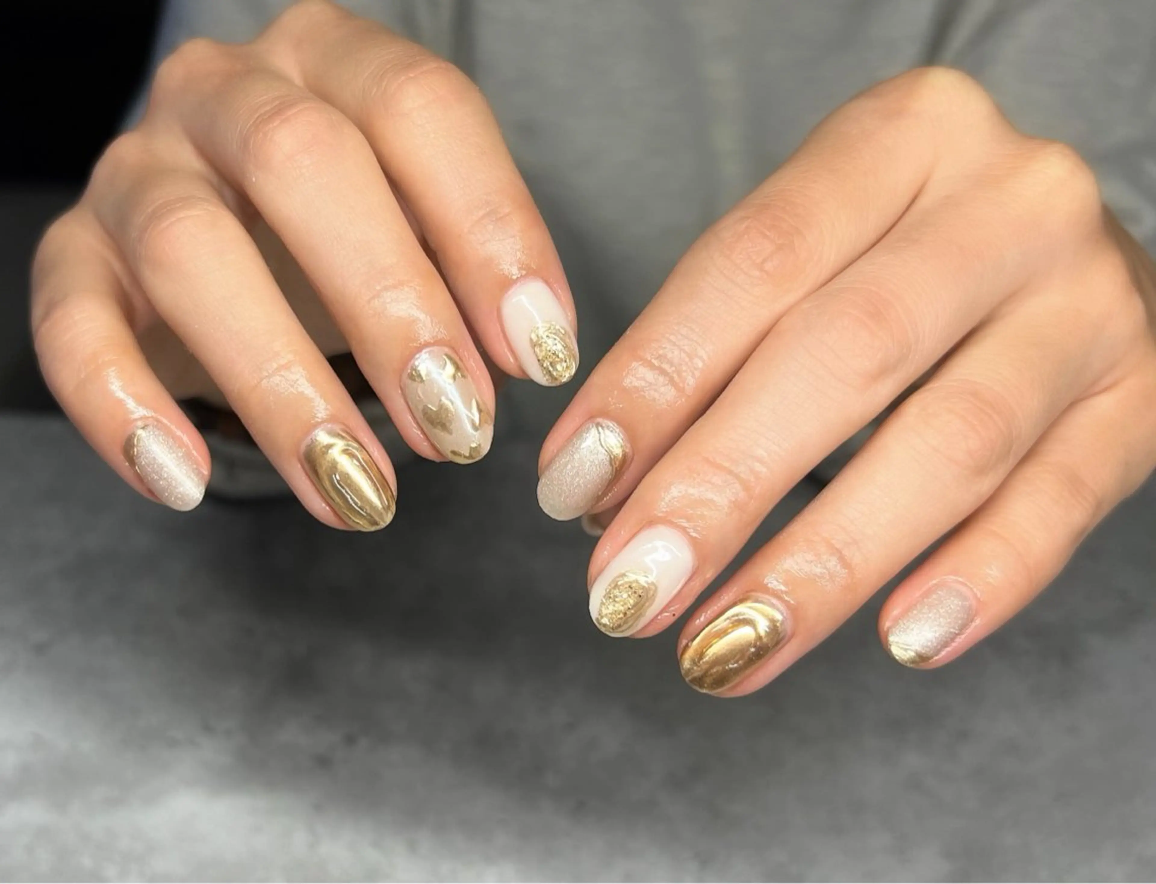 ネイル ハンドネイル Minako 【Charmant】のネイルデザイン