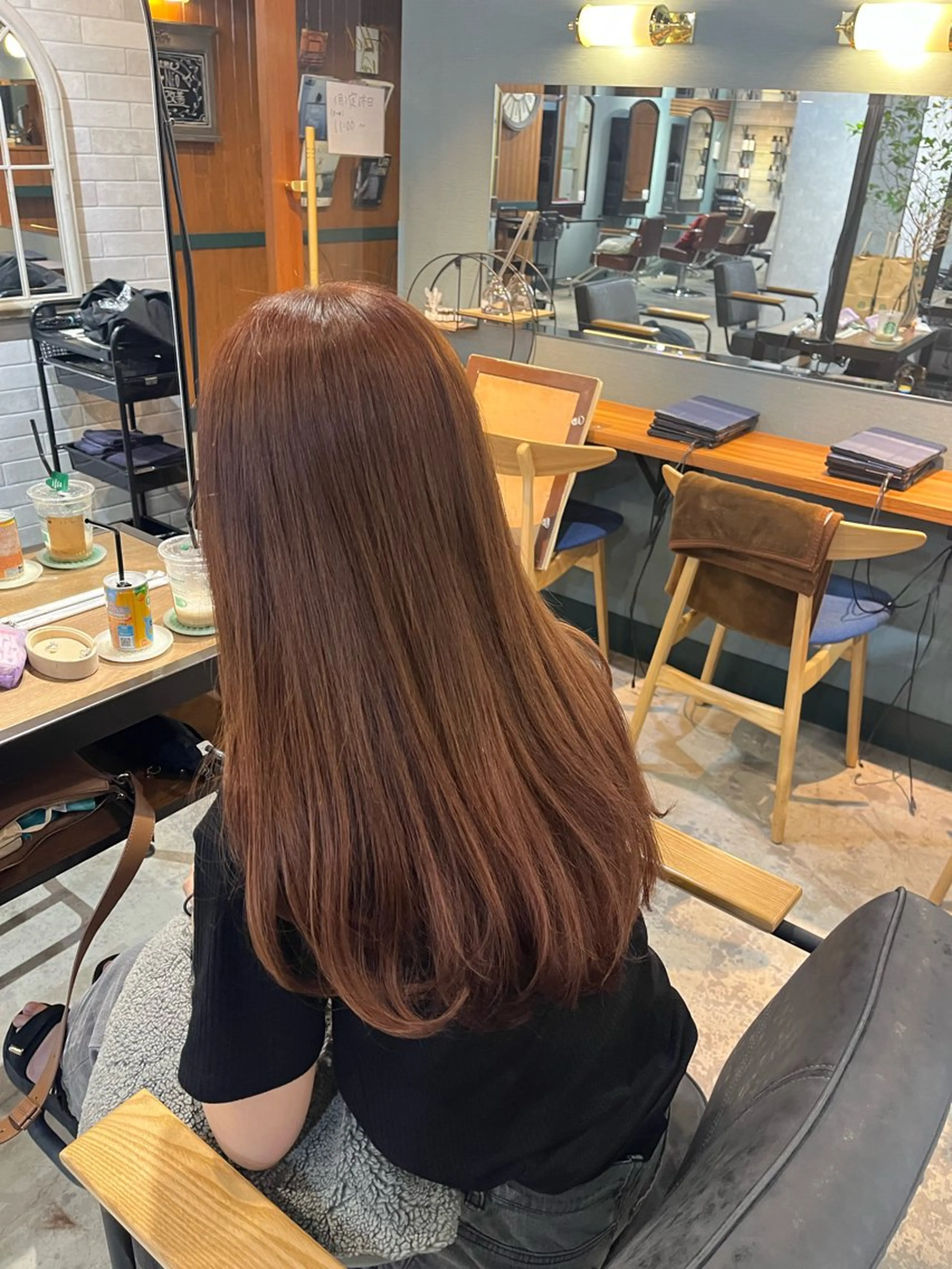 ロング カラー ブリーチ ブリーチなしカラー レイヤーカット カット ヘアカラー トリートメント olive For hair 池袋【オリーブフォーヘアー】所属・🍒艶髪カラー🍒 青木 瞳のヘアスタイル
