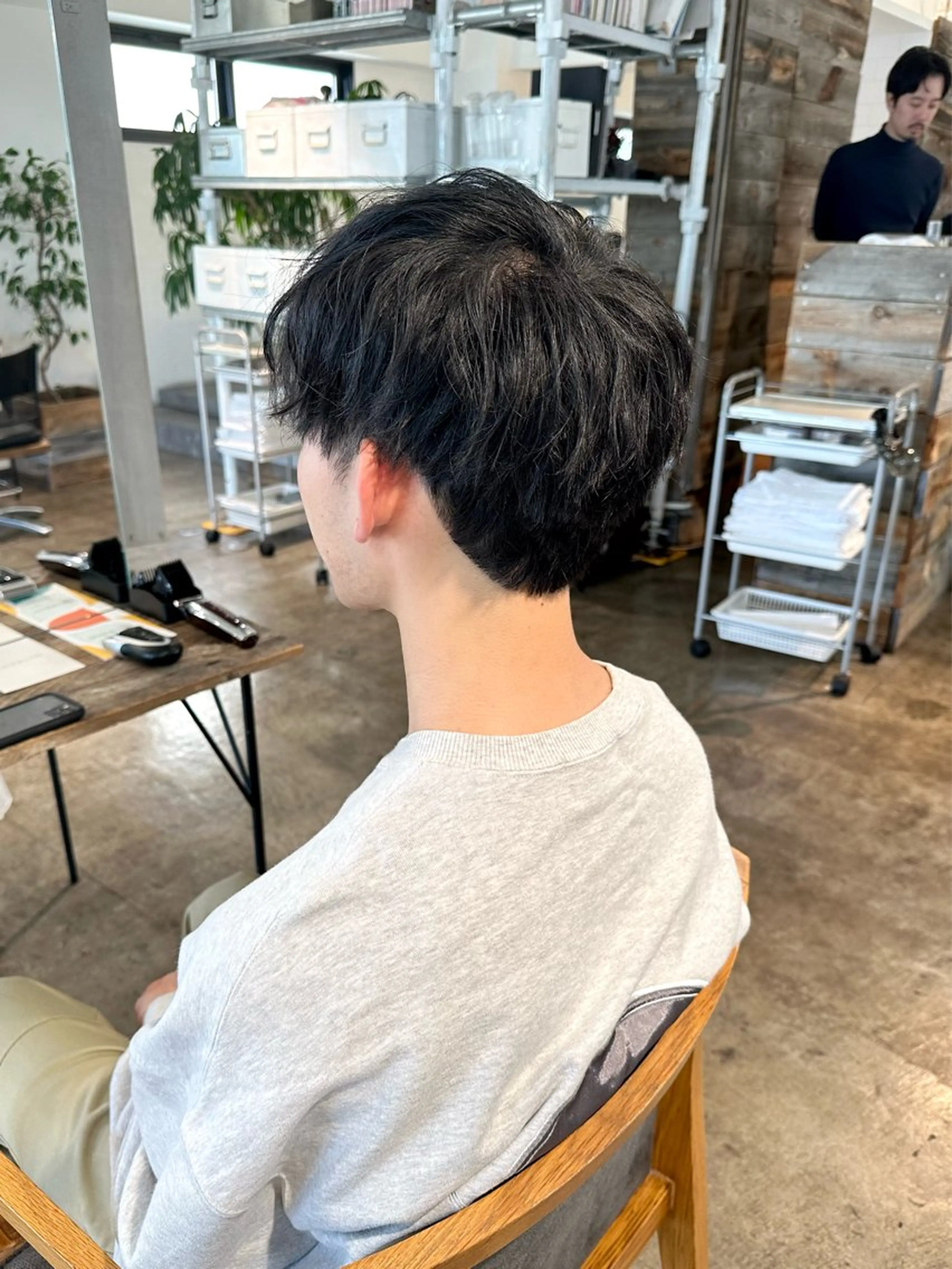 メンズ ビジネス マッシュ カット 骨格補正施術/メンズ 専門美容師/YUYAのヘアスタイル