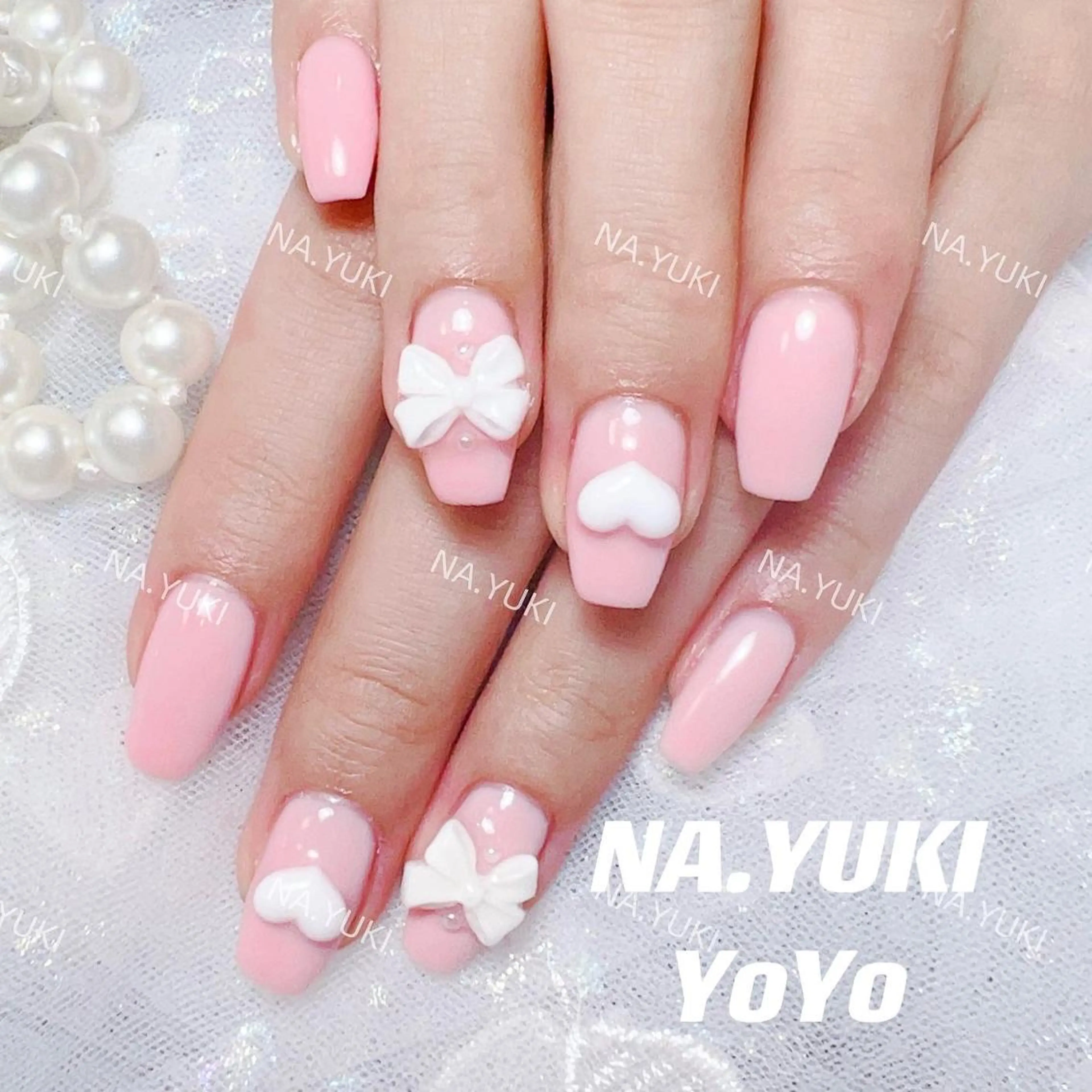 ネイル ハンドネイル ハンドケア YUKI 💗 渋谷店のネイルデザイン