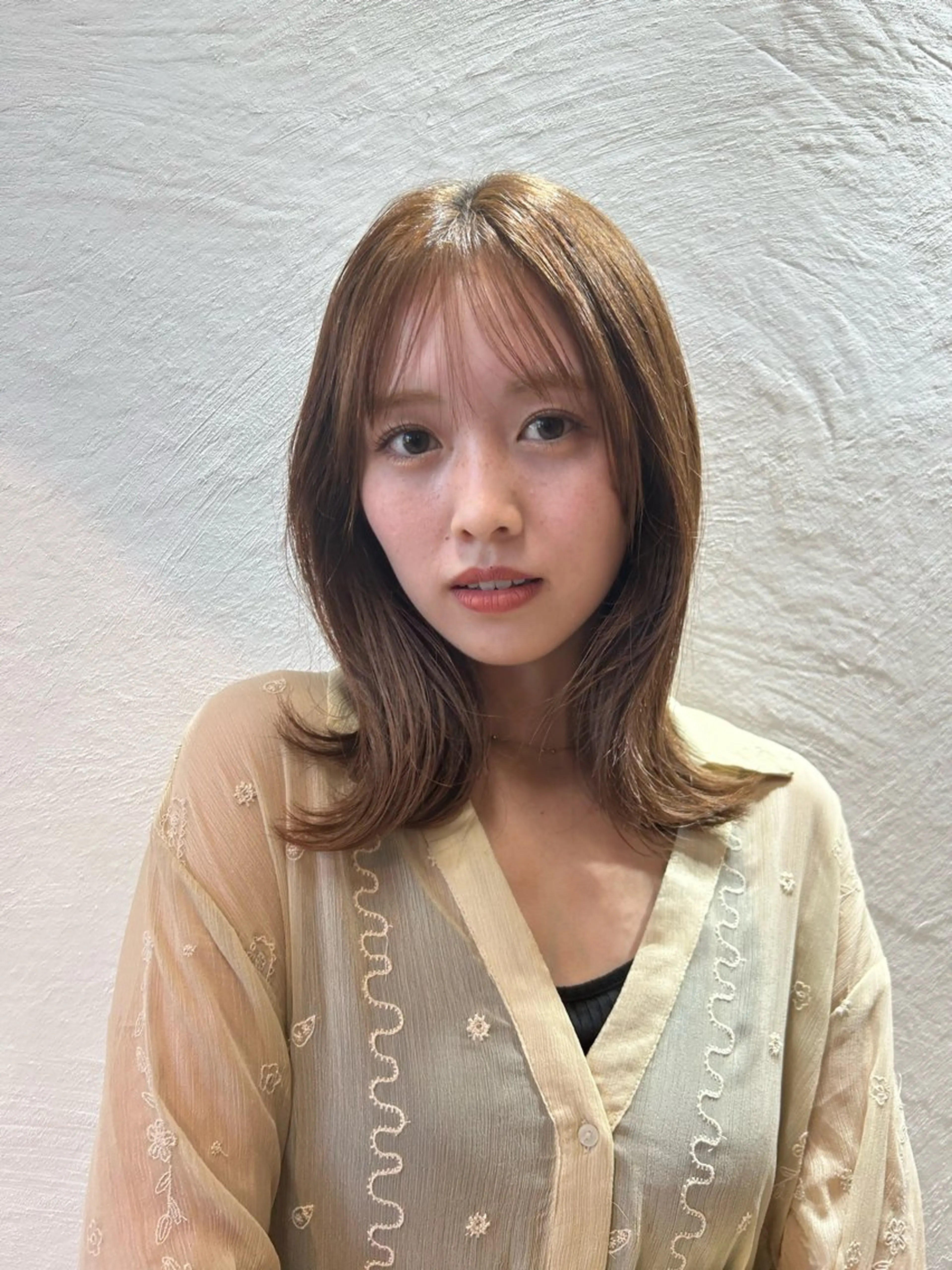 ミディアム être by comme Matisse所属・髪質改善／レイヤー /Yuto.Araiのヘアスタイル