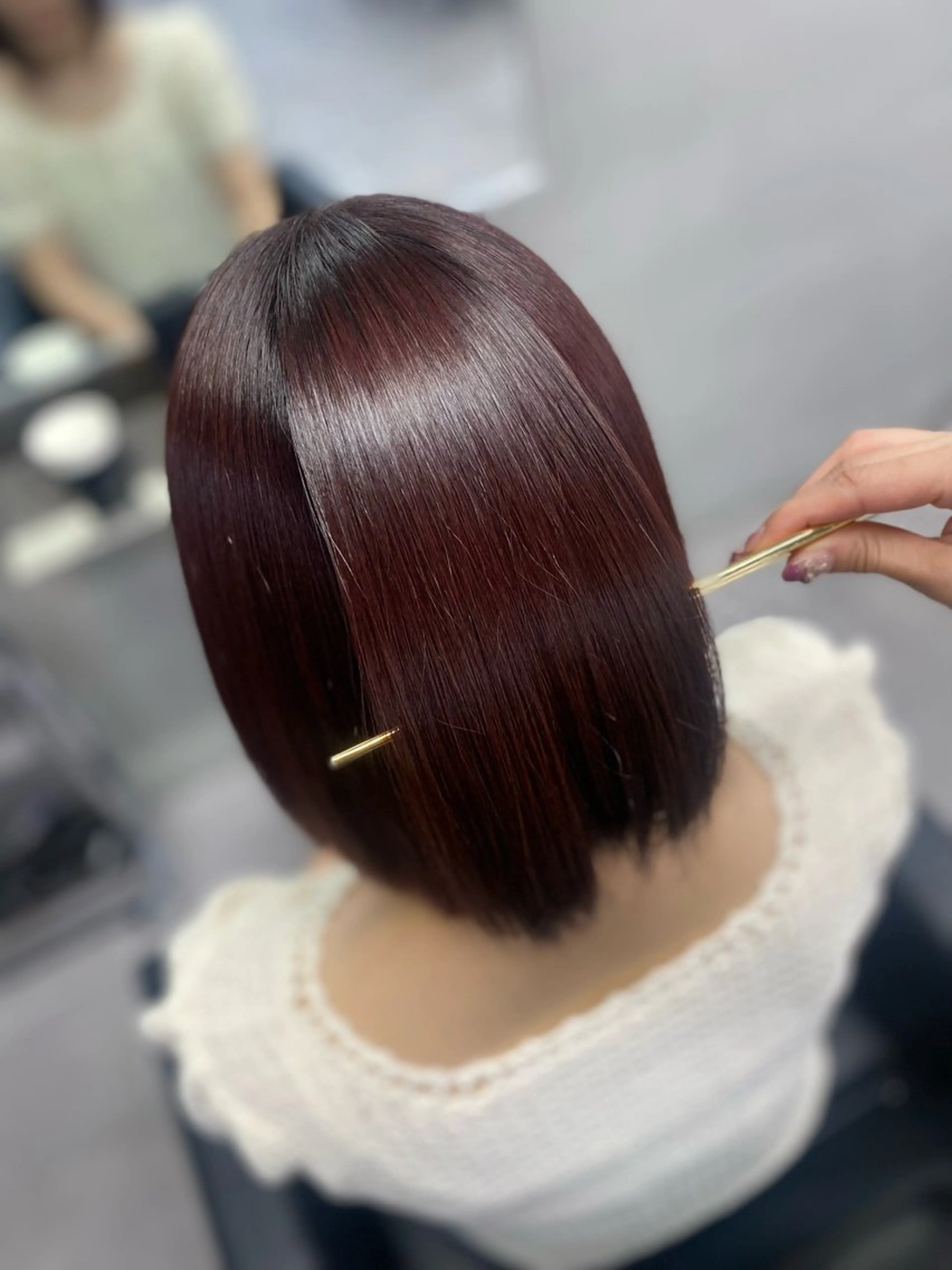 ショート カット ヘアカラー トリートメント 艶髪/縮毛矯正 🫧辻野海羽のヘアスタイル