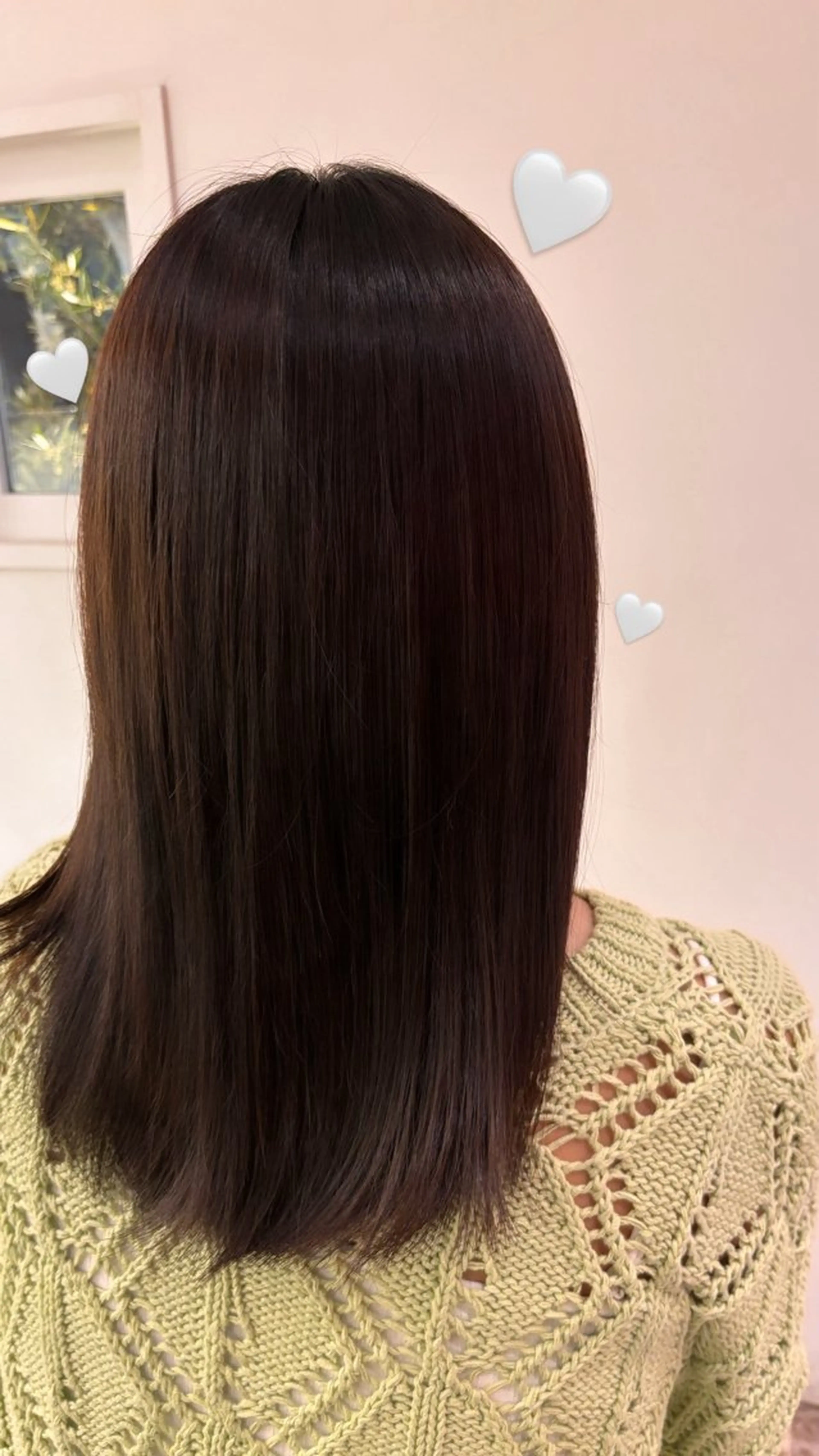 セミロング カット ヘアカラー トリートメント moon所属・平出 千尋のヘアスタイル