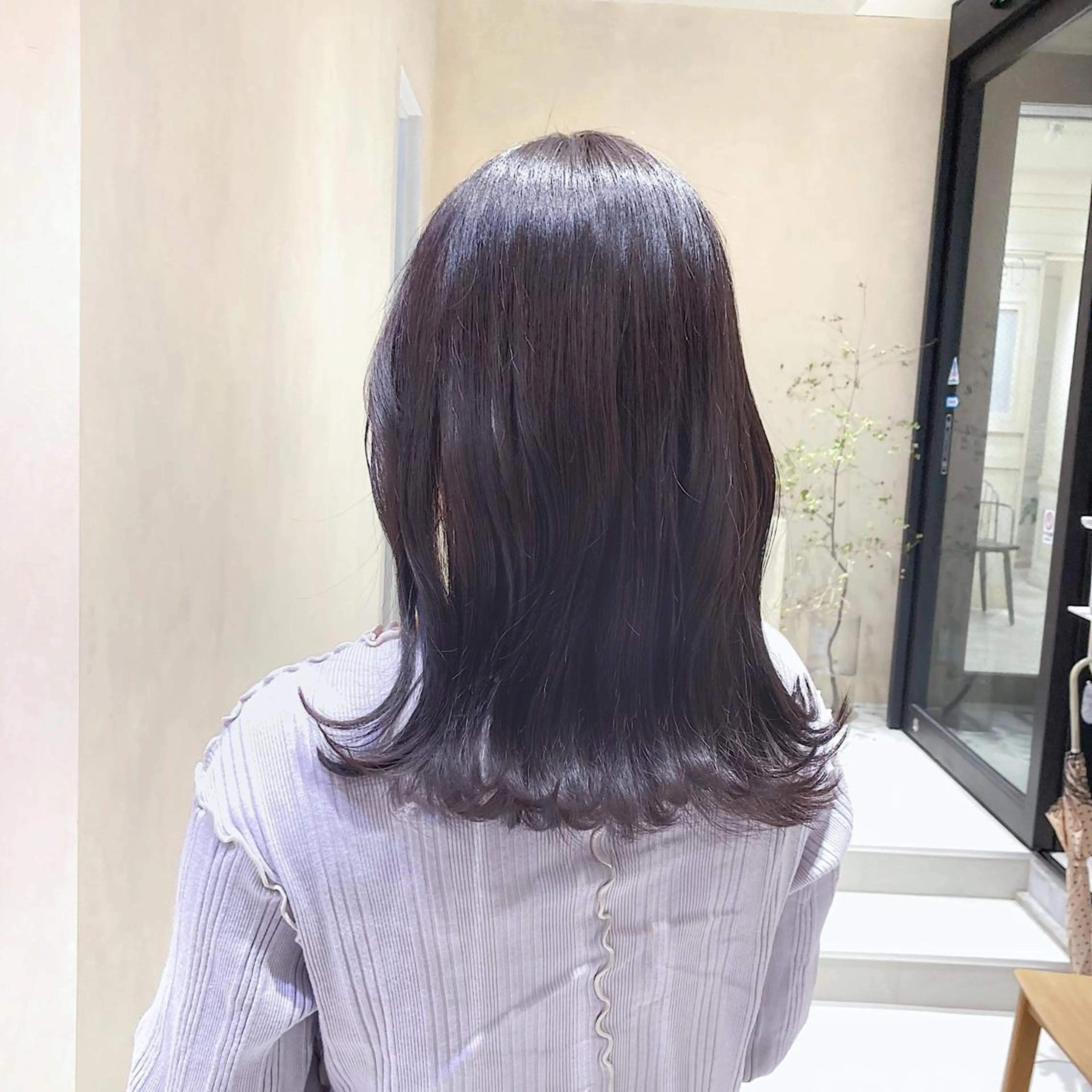 ミディアム カラー 透明感カラー 髪質改善 トリートメント MURANAKA RYOのヘアスタイル