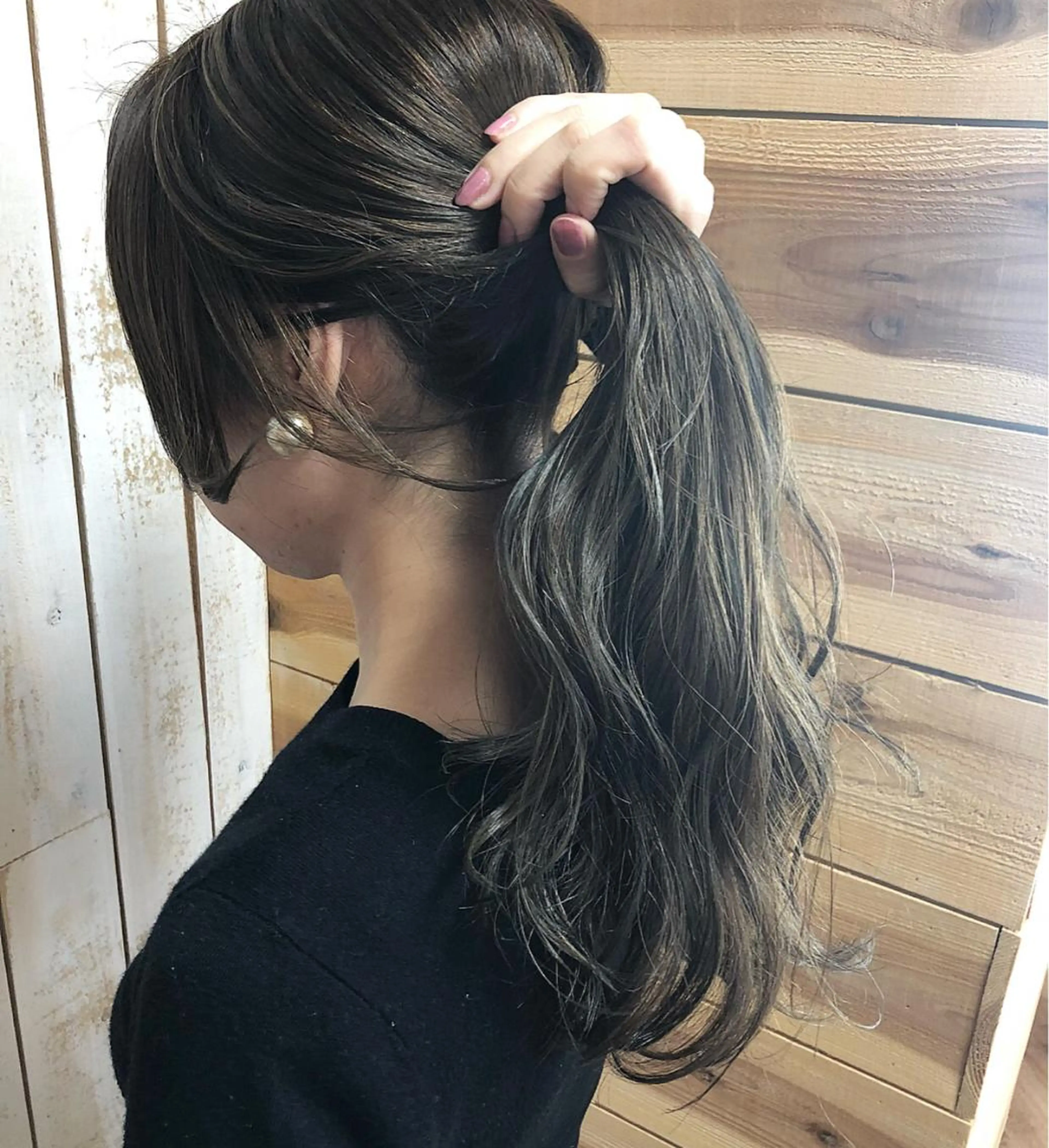 ロング カラー アディクシーカラー ハイライトカラー 外国人風カラー ハイライト hair salon Ranun髪質改善のヘアスタイル