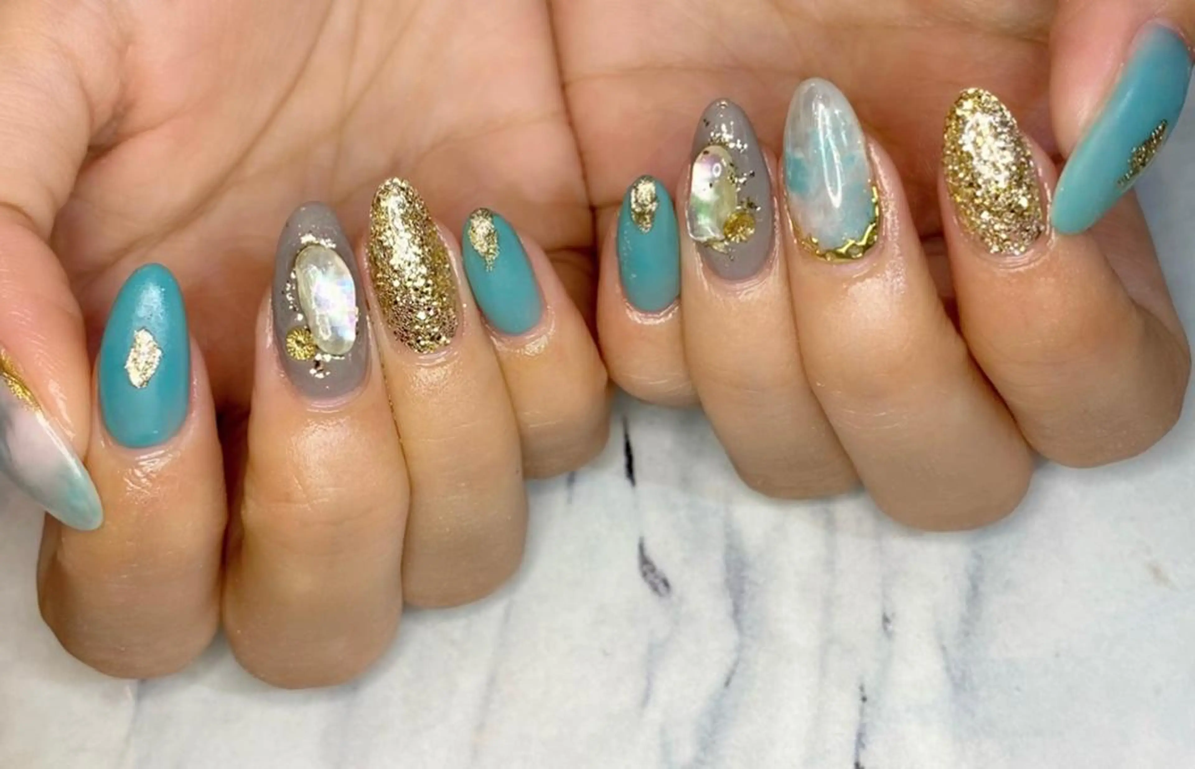 ネイル Lino+ ネイル&よもぎ蒸しのネイルデザイン