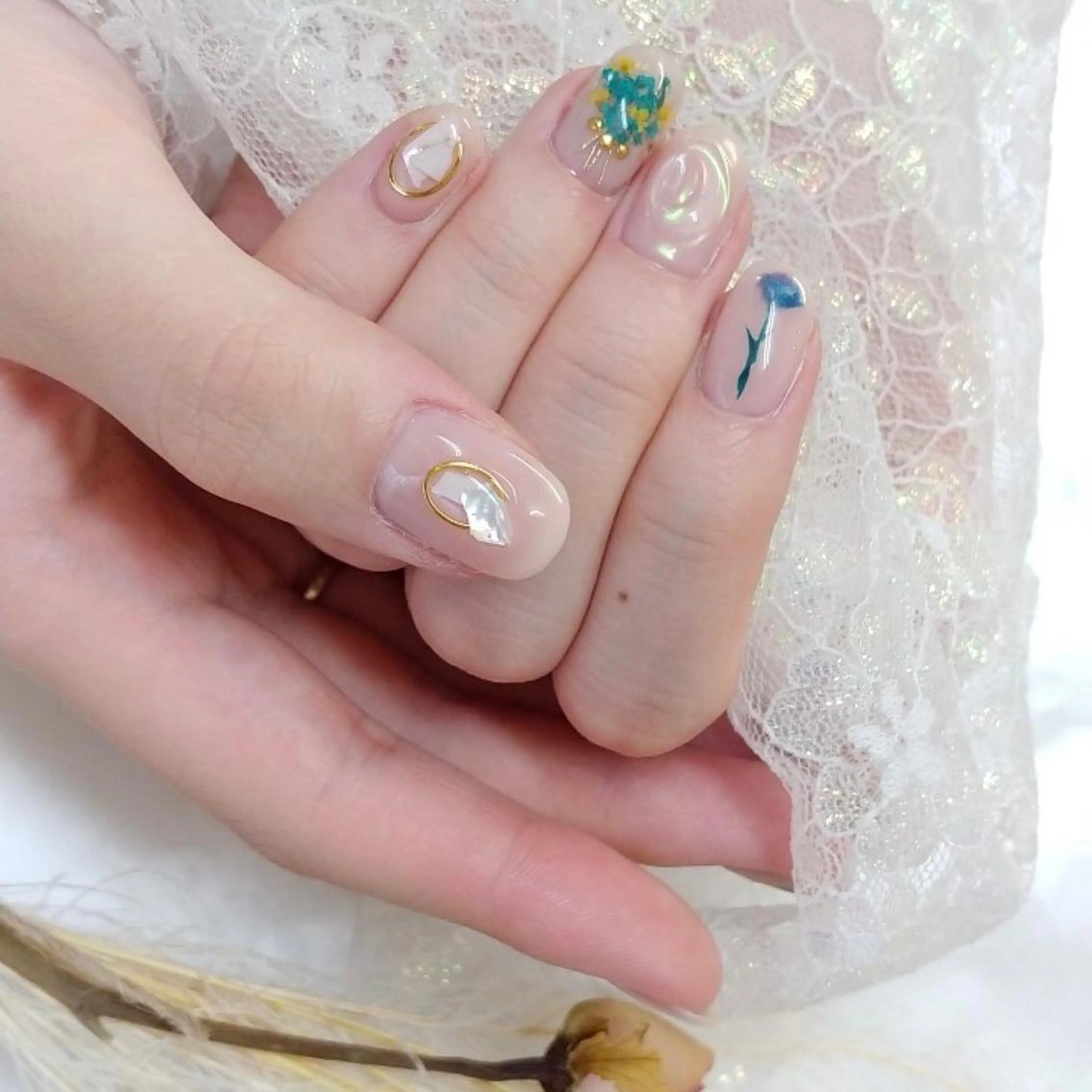 ネイル ニュアンスネイル シンプルネイル ハンドネイル Nail lieNのネイルデザイン